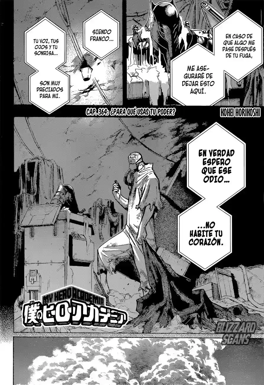 Página 3 — Boku no Hero Academia Capítulo 364