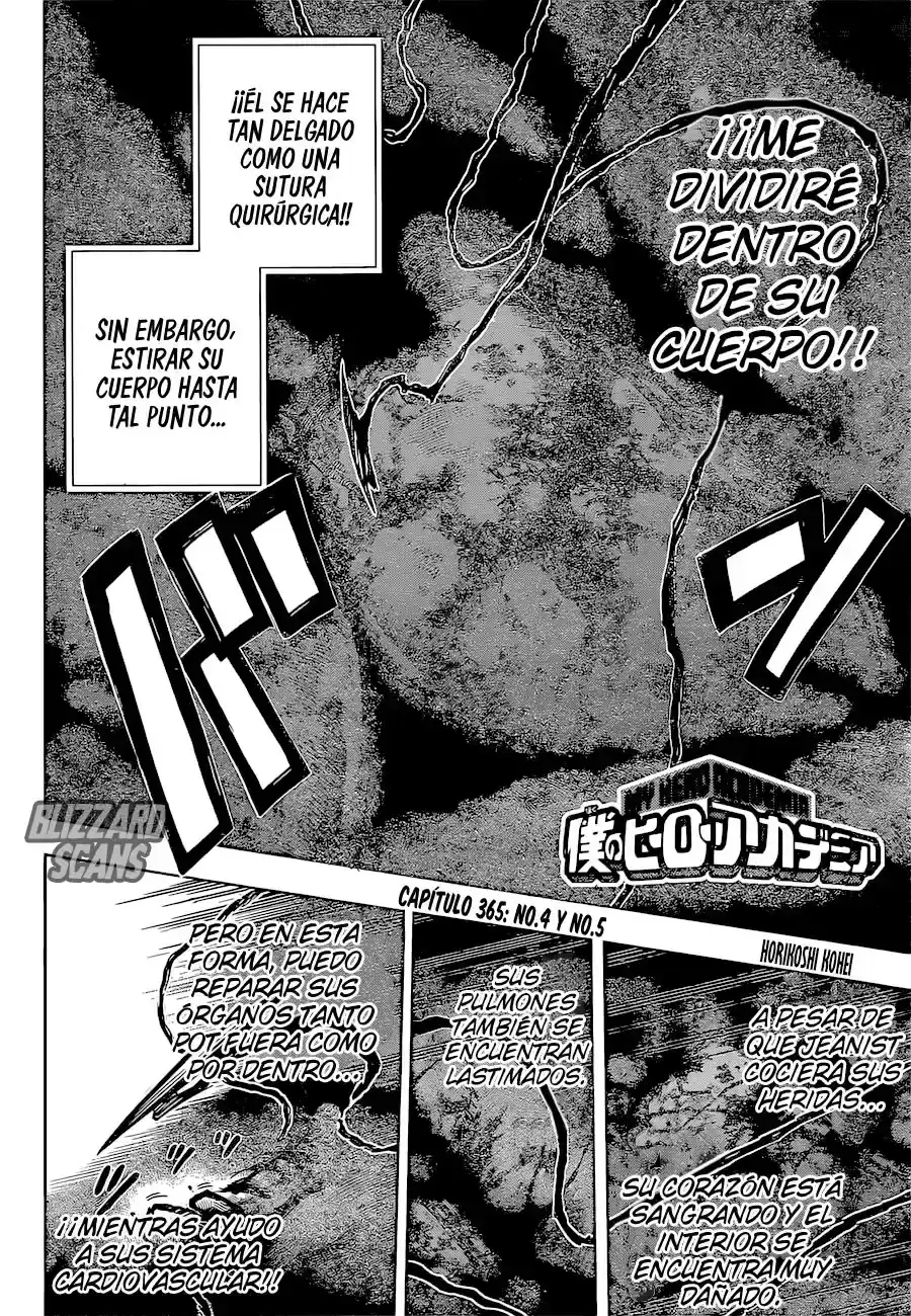 Página 16 — Boku no Hero Academia Capítulo 365