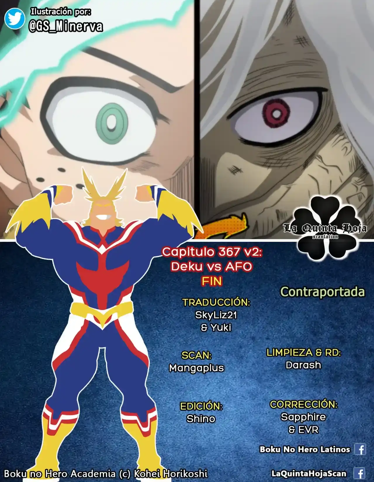 Página 36 — Boku no Hero Academia Capítulo 367.2