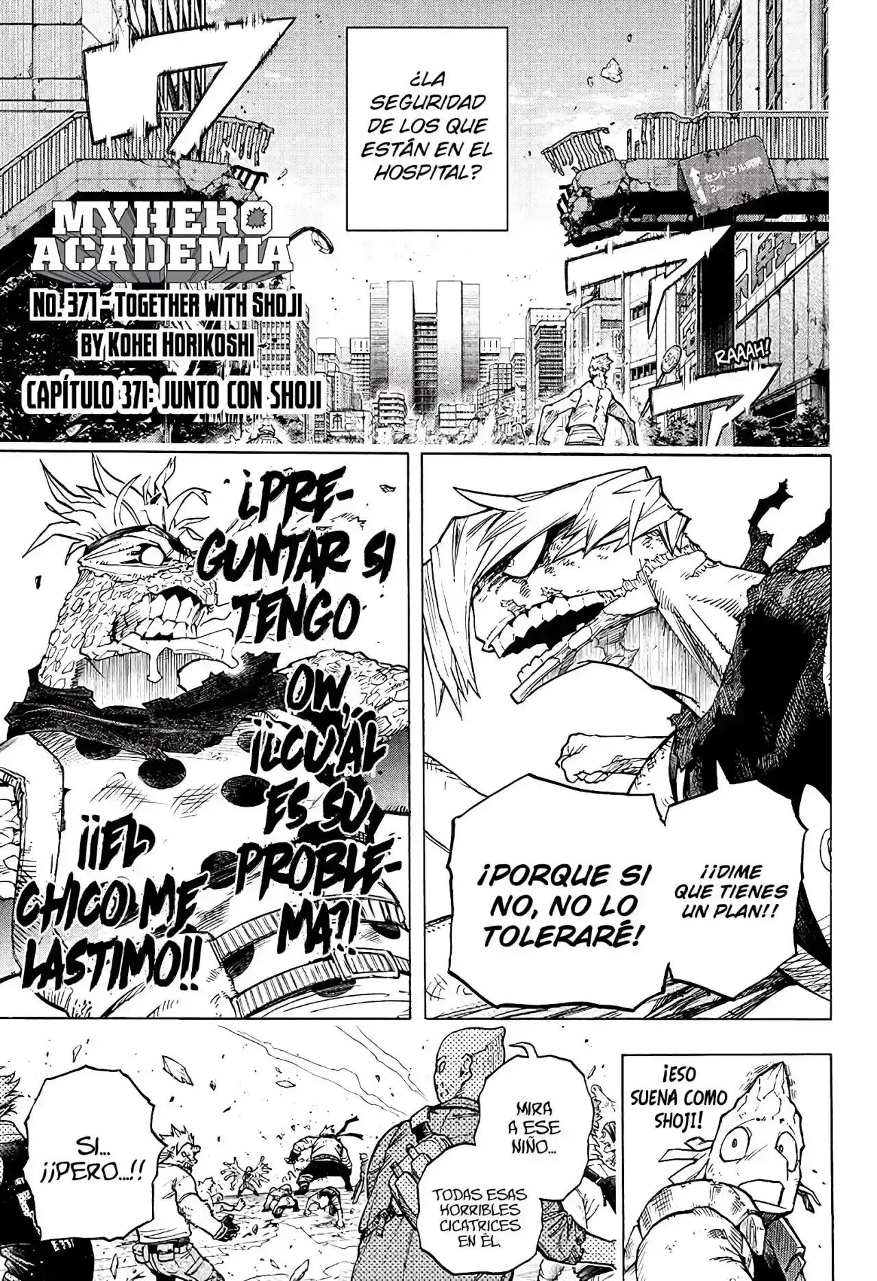Página 2 — Boku no Hero Academia Capítulo 371.2