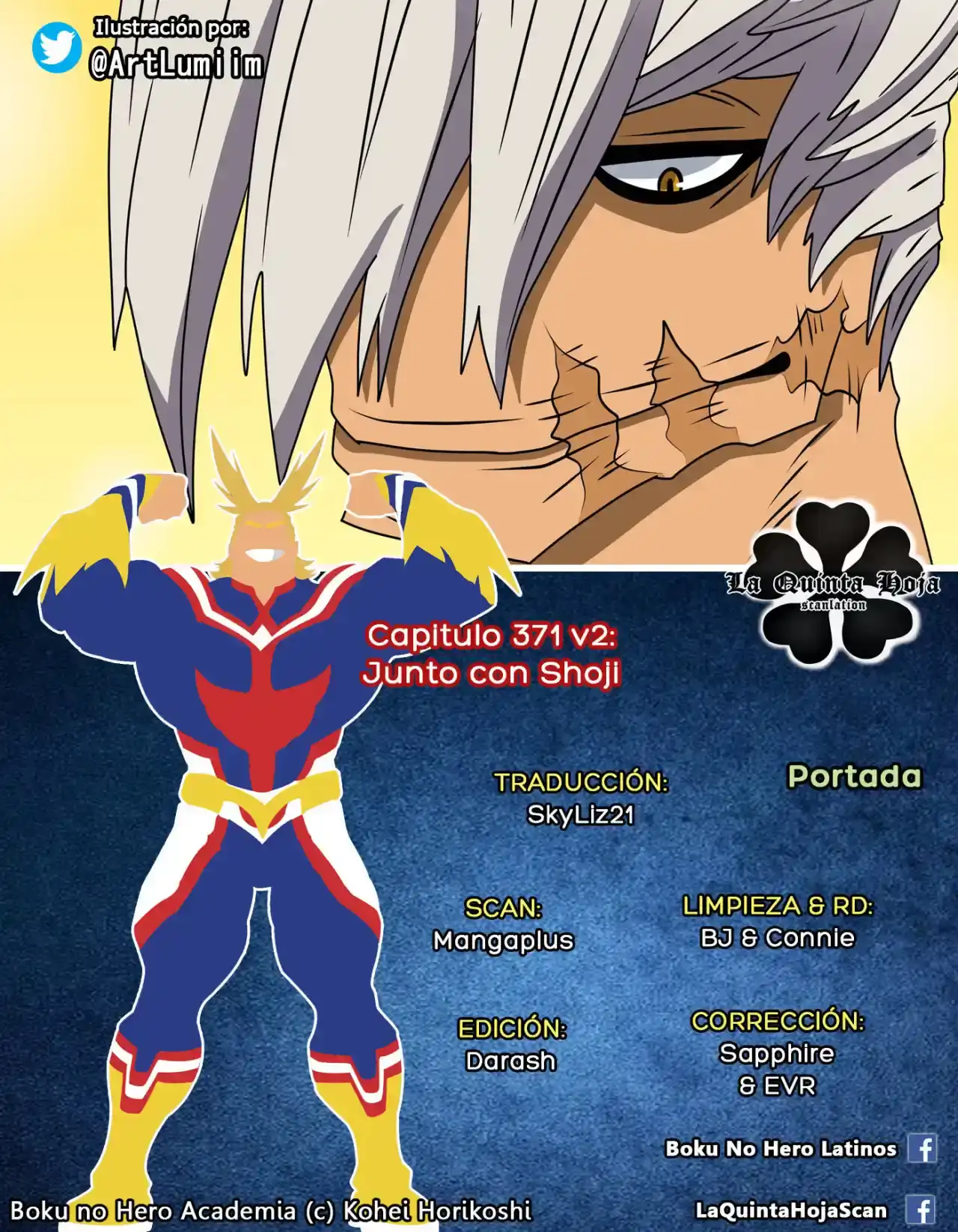 Página 18 — Boku no Hero Academia Capítulo 371.2