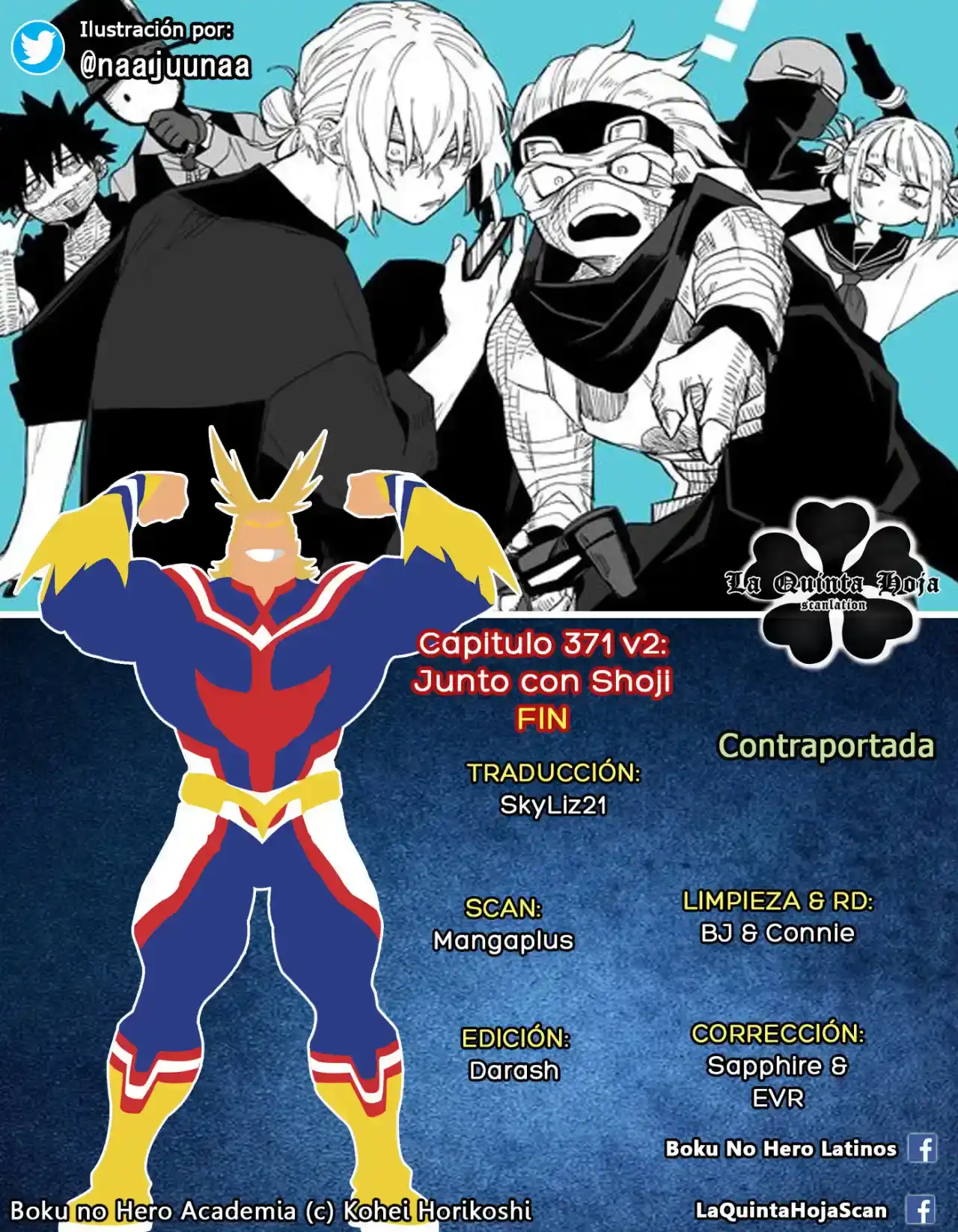 Página 34 — Boku no Hero Academia Capítulo 371.2