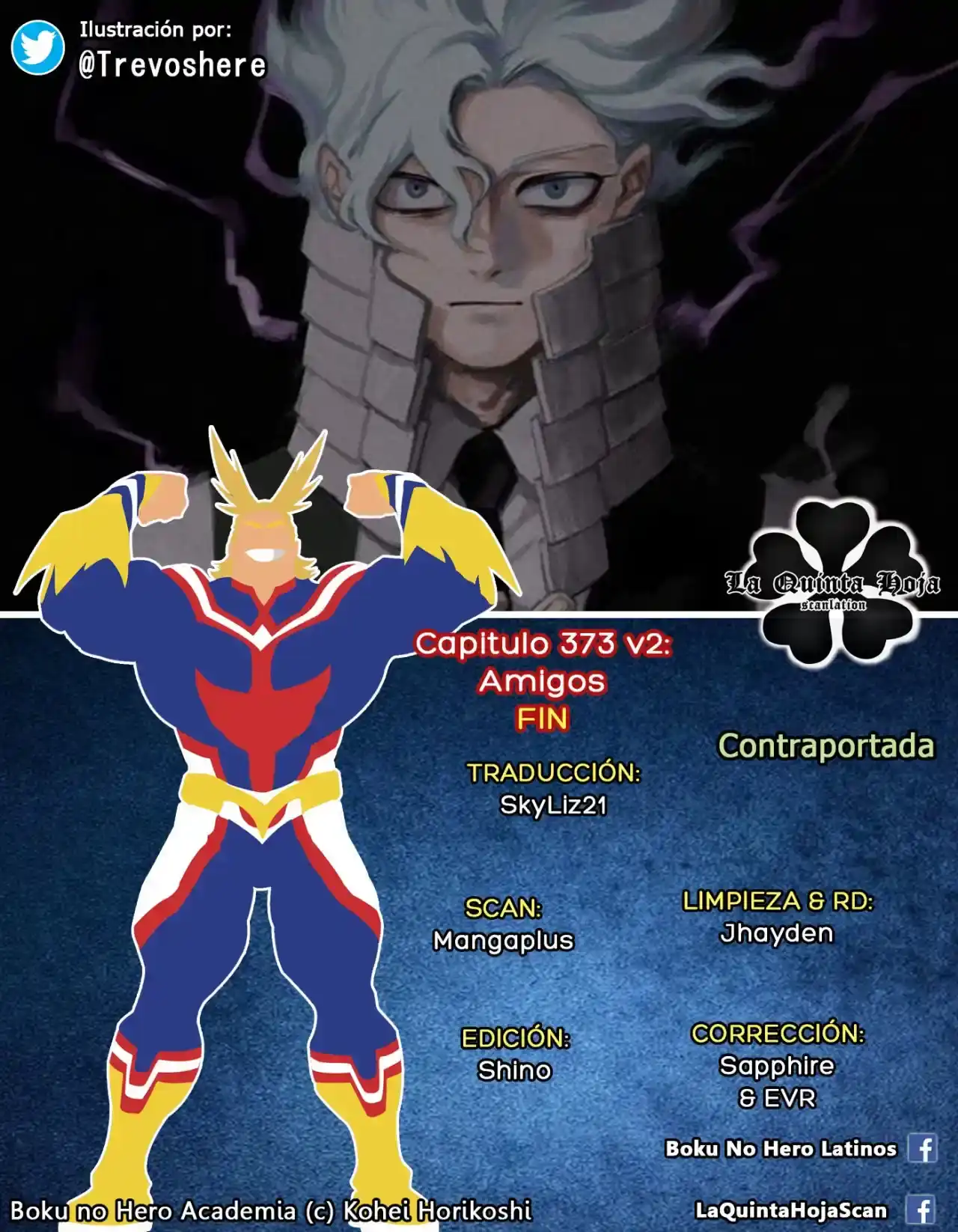 Página 18 — Boku no Hero Academia Capítulo 373.2