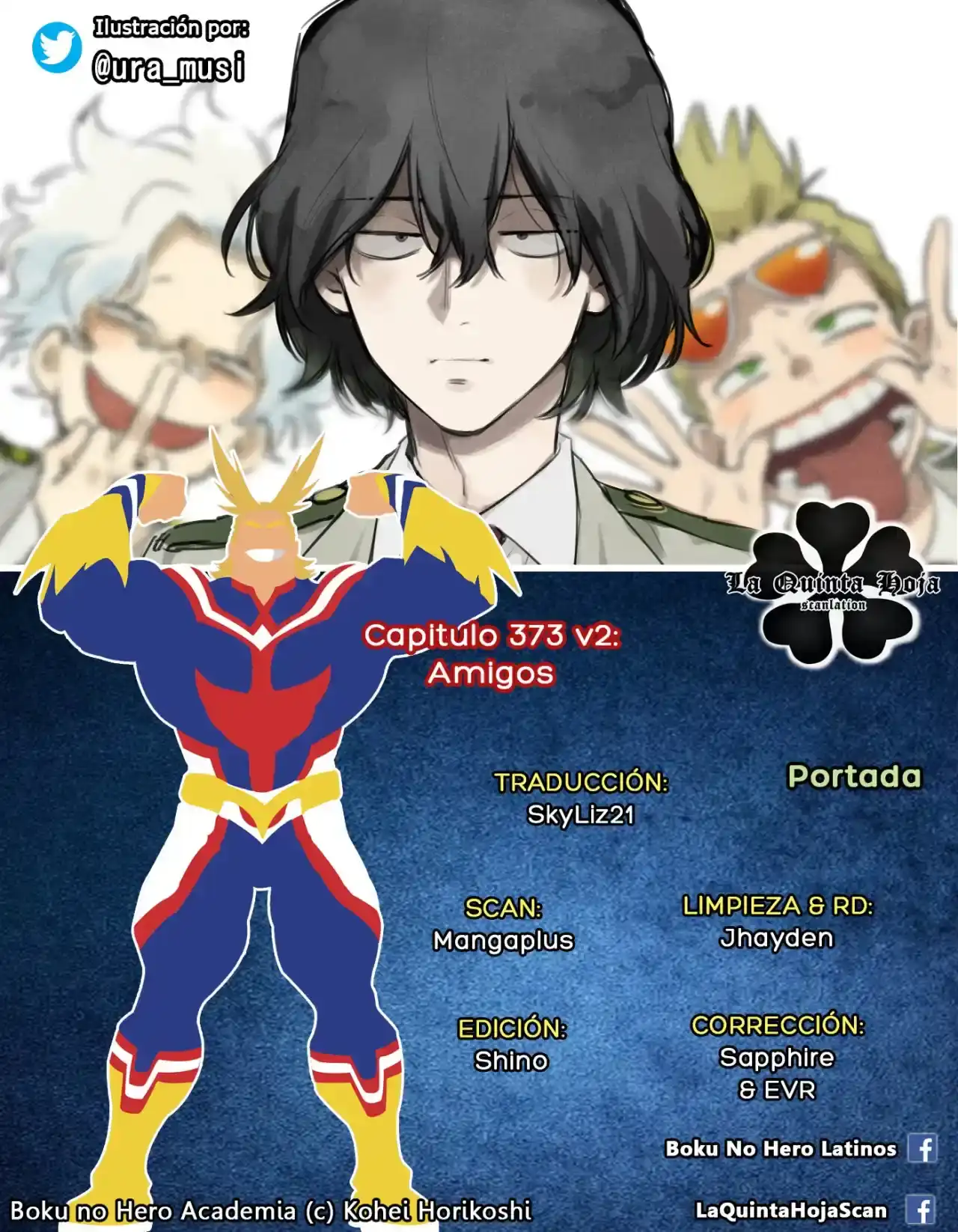 Página 19 — Boku no Hero Academia Capítulo 373.2