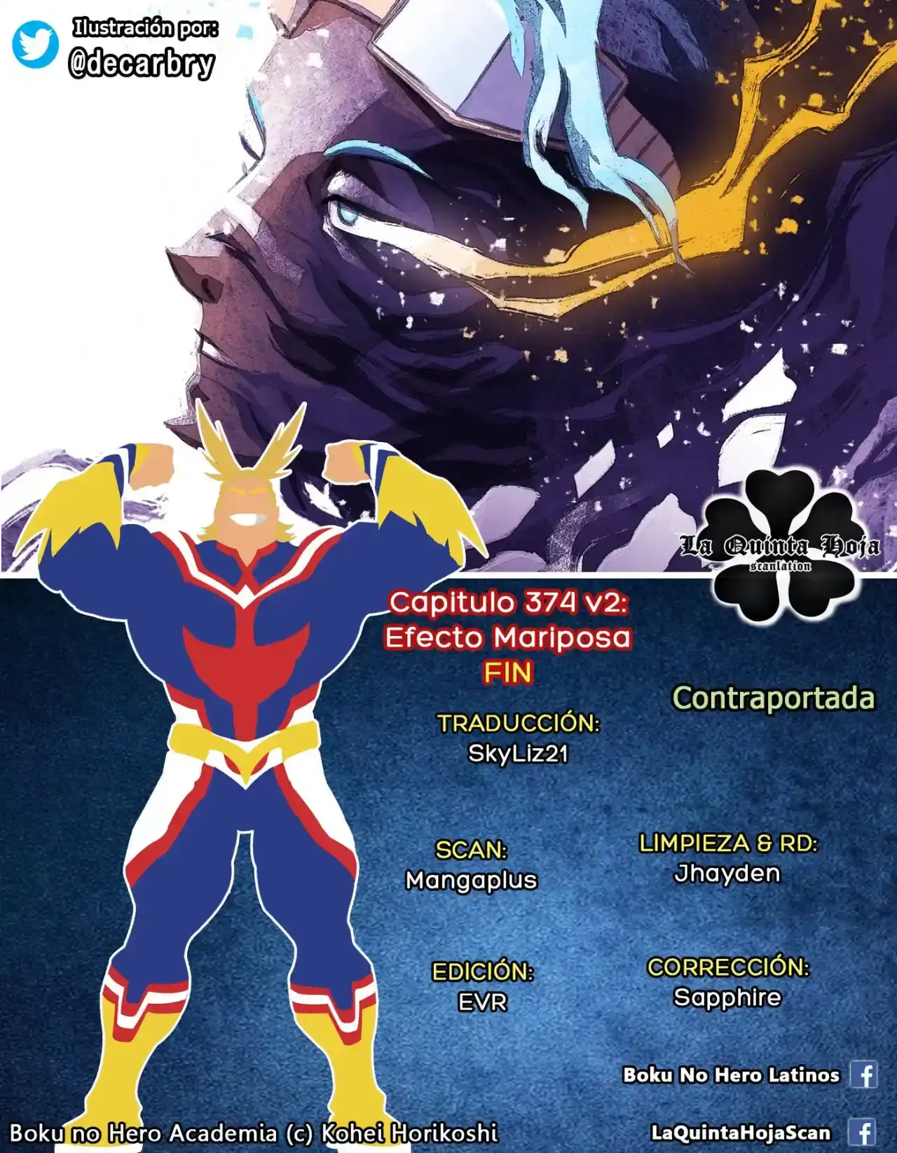 Página 15 — Boku no Hero Academia Capítulo 374.2