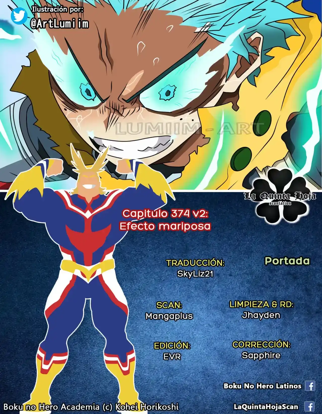 Página 16 — Boku no Hero Academia Capítulo 374.2