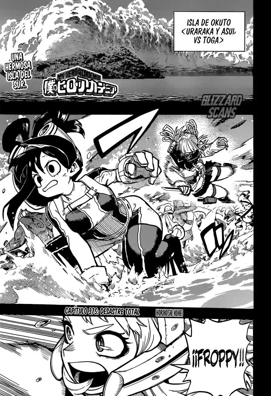 Página 2 — Boku no Hero Academia Capítulo 375