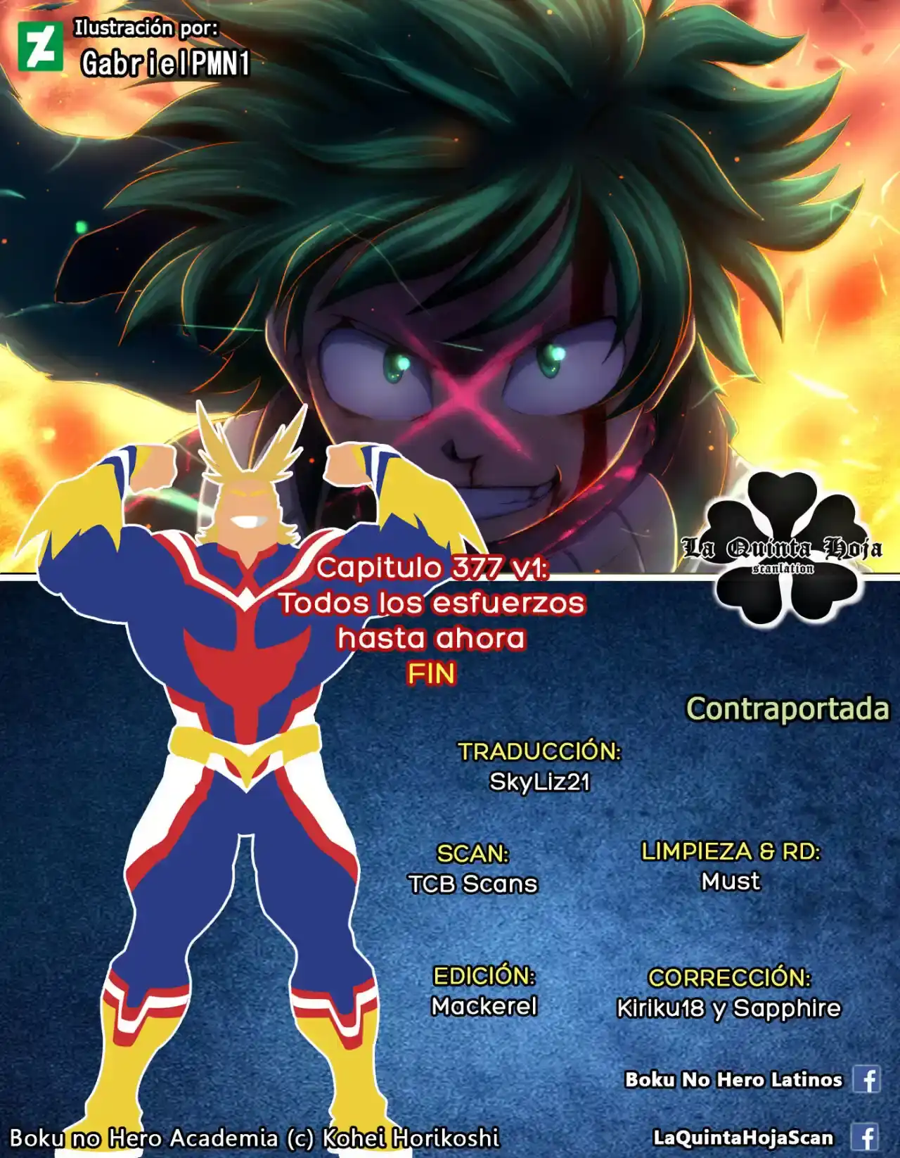 Página 12 — Boku no Hero Academia Capítulo 377.5