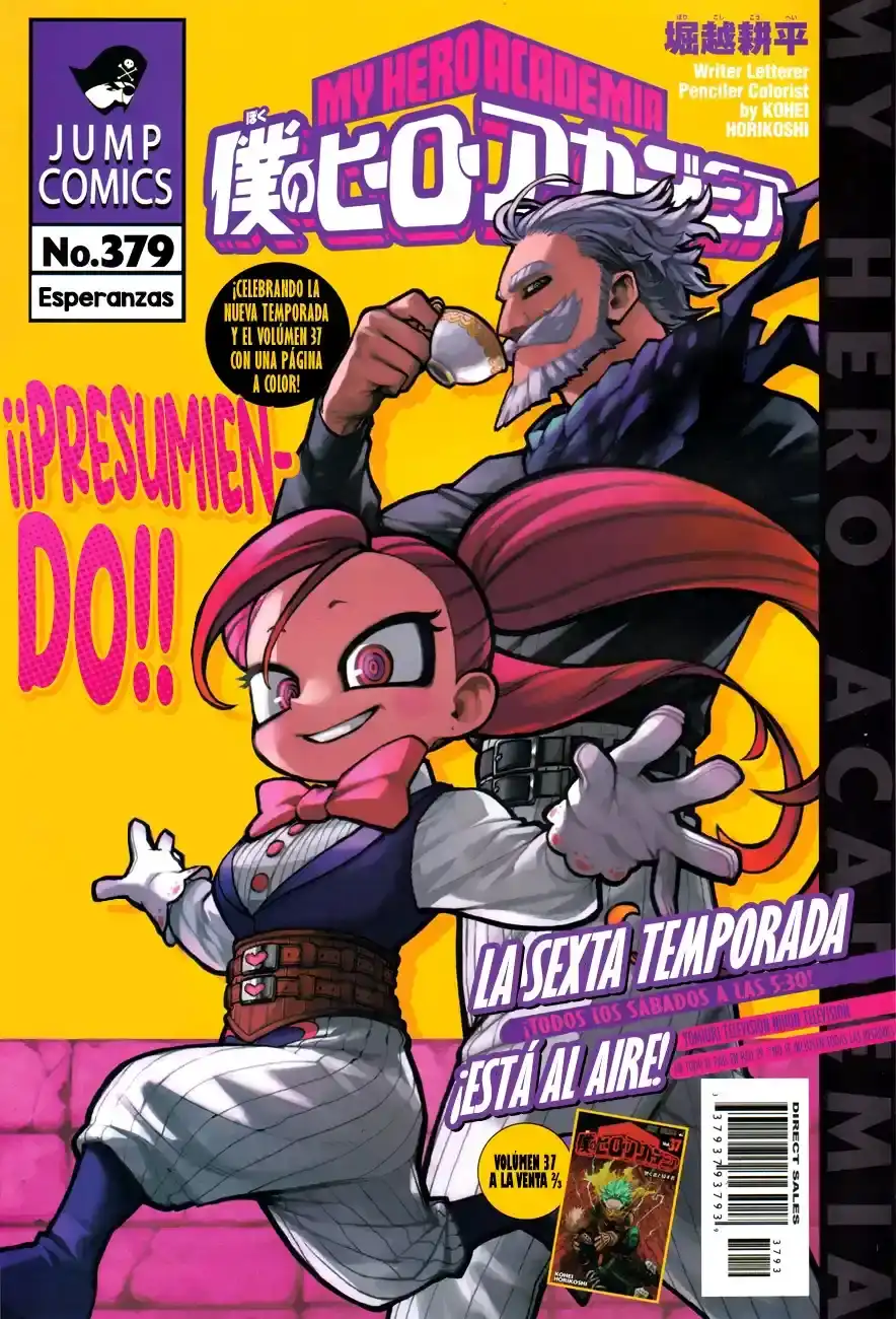 Página 18 — Boku no Hero Academia Capítulo 379