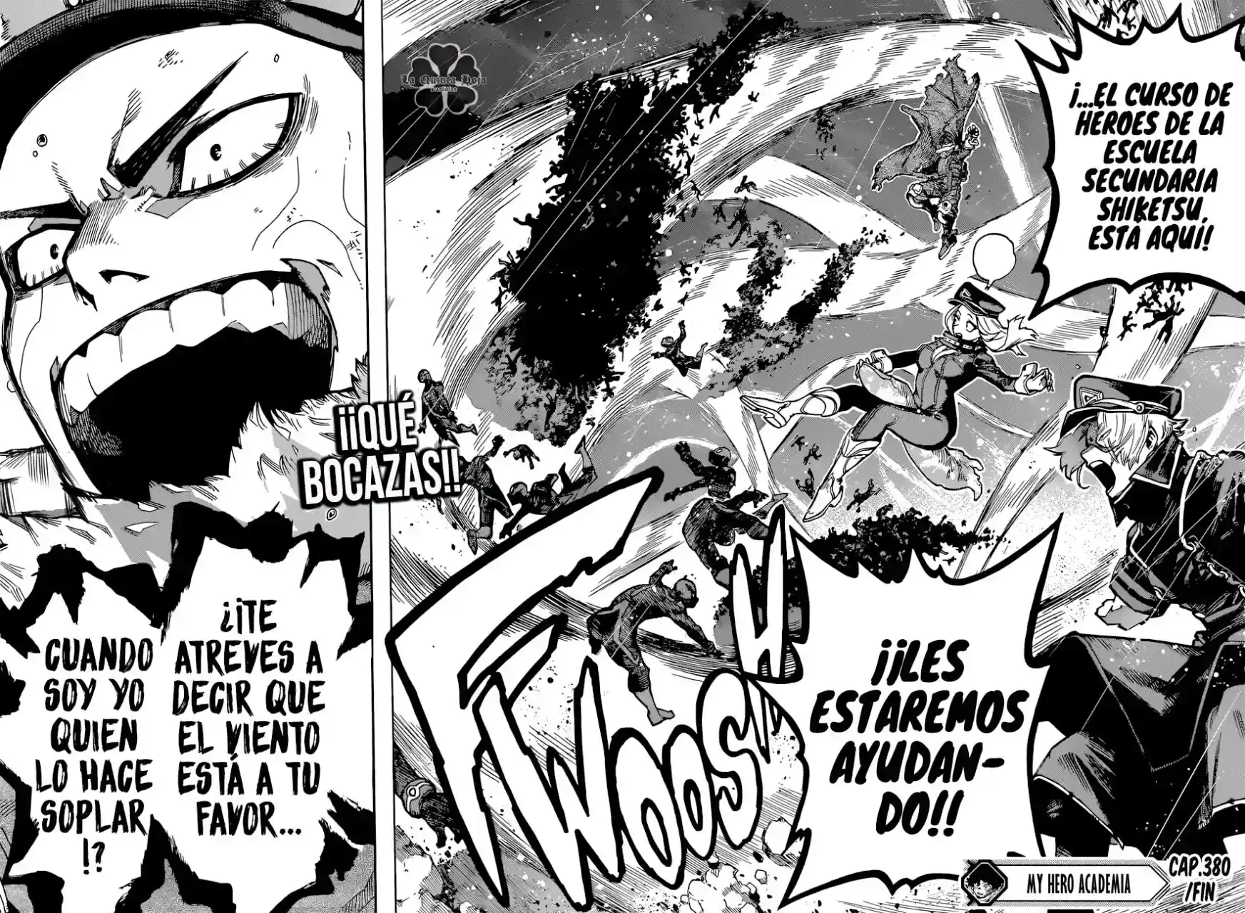 Página 8 — Boku no Hero Academia Capítulo 380