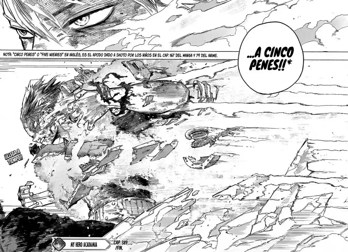 Página 11 — Boku no Hero Academia Capítulo 389