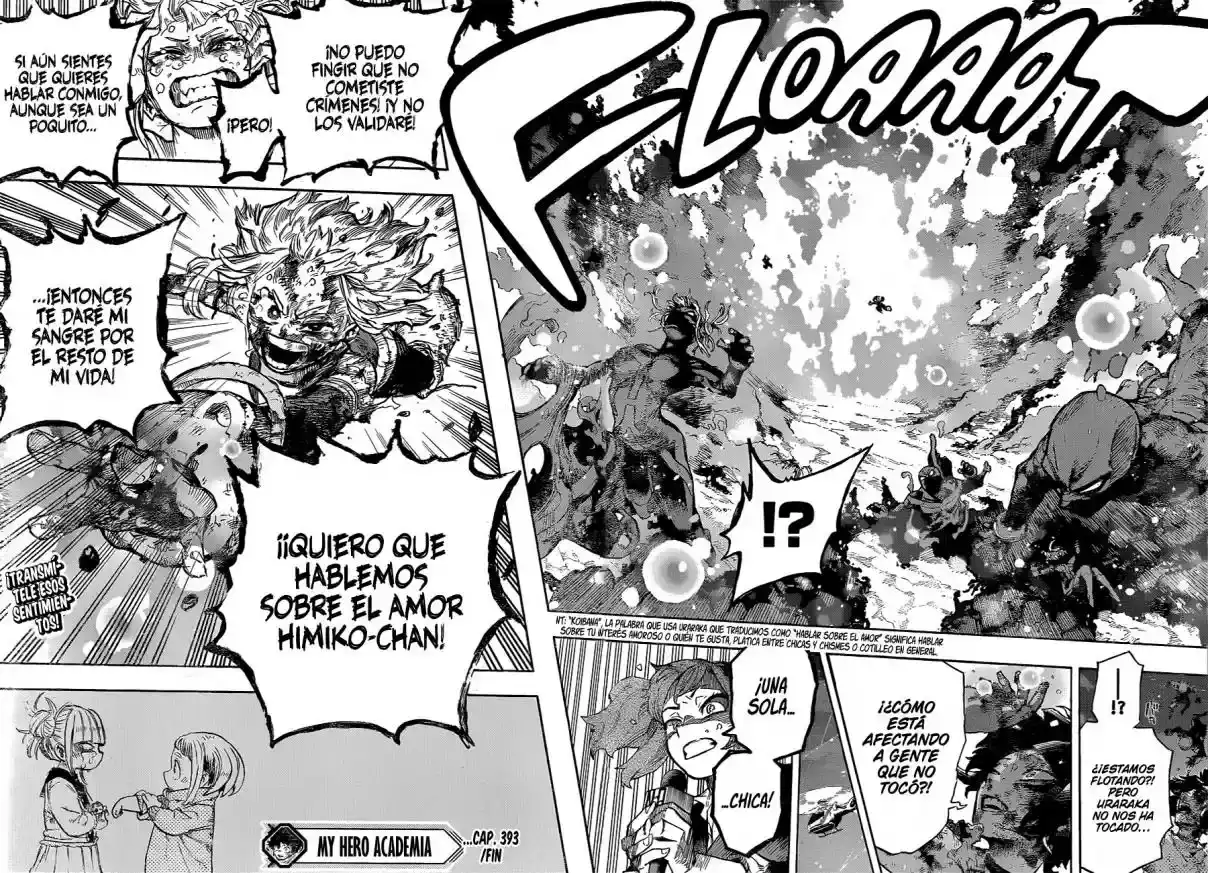 Página 16 — Boku no Hero Academia Capítulo 393