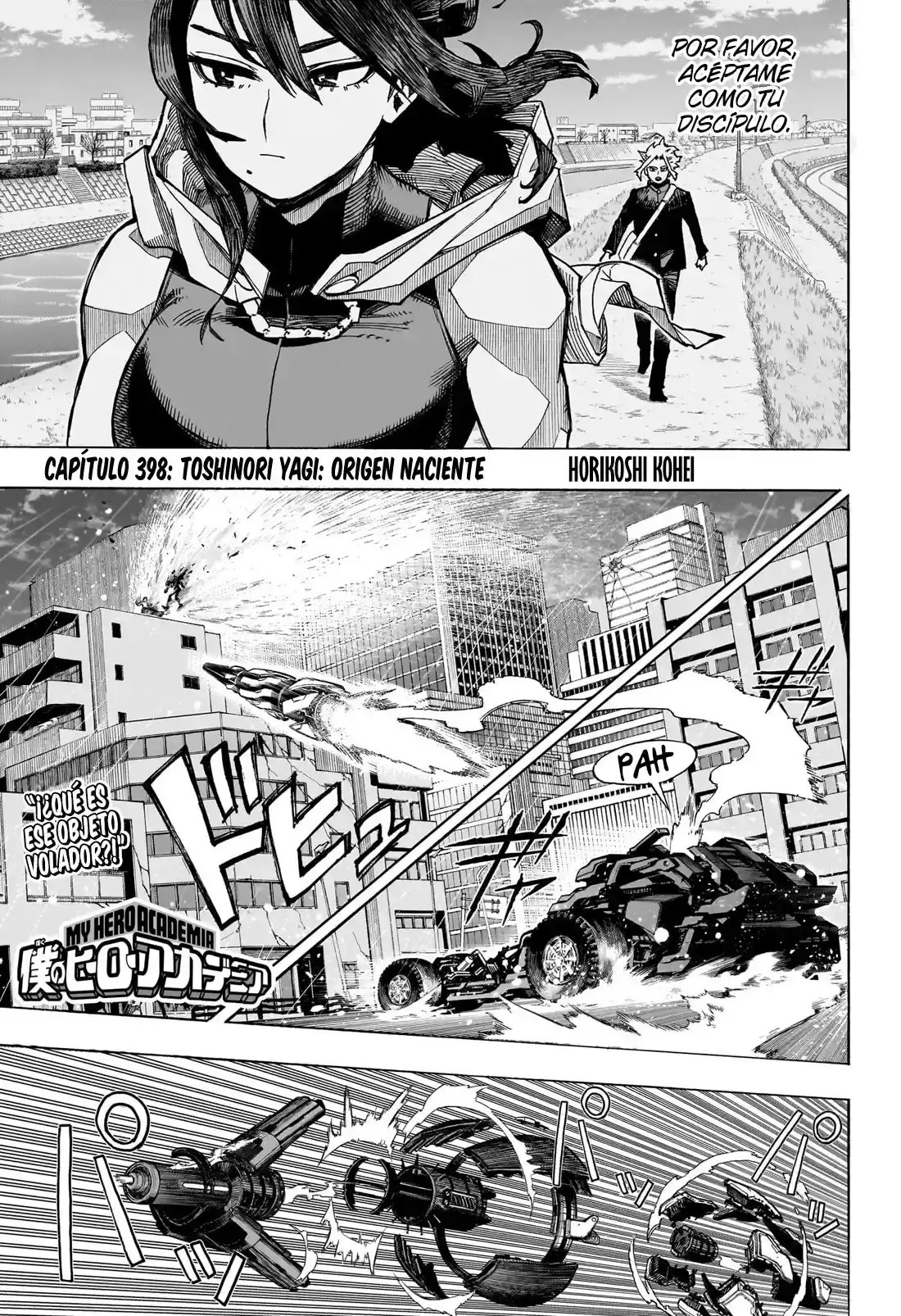 Página 2 — Boku no Hero Academia Capítulo 398