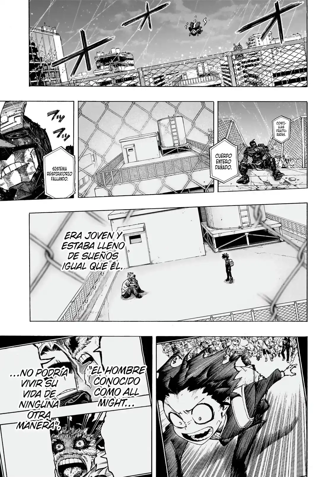 Página 9 — Boku no Hero Academia Capítulo 398