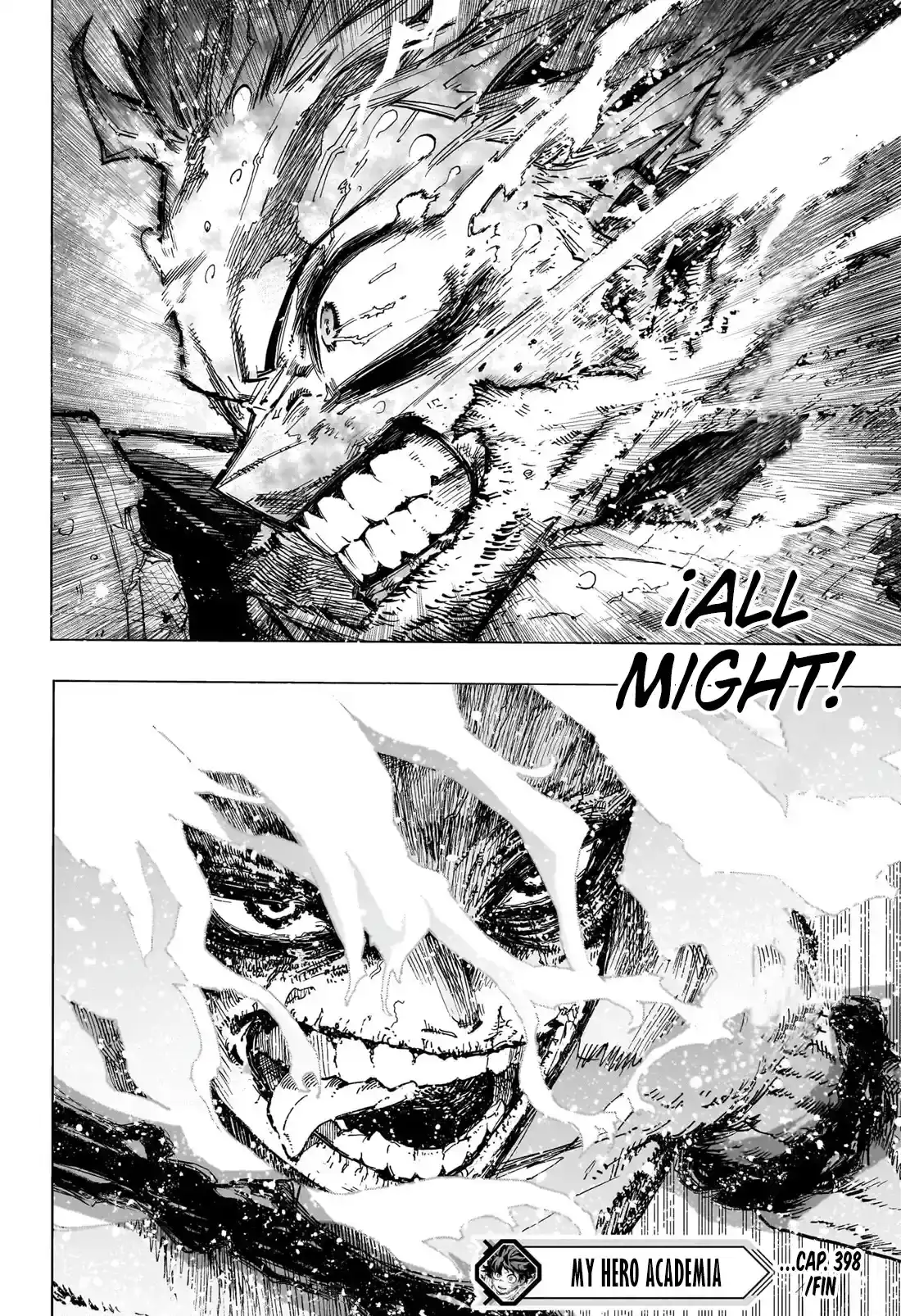 Página 14 — Boku no Hero Academia Capítulo 398