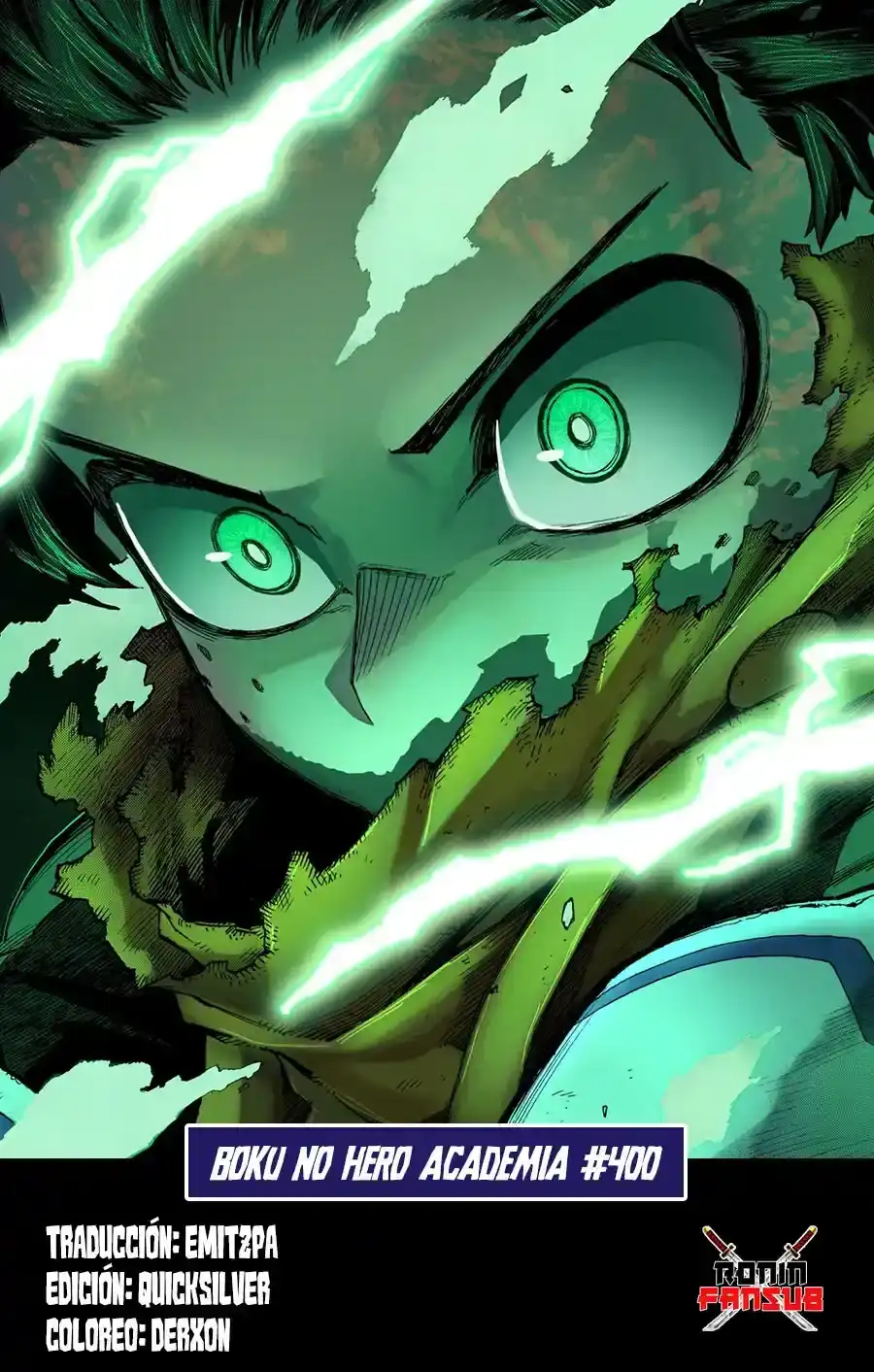 Página 18 — Boku no Hero Academia Capítulo 400