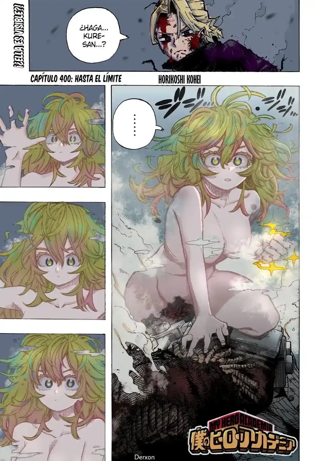 Página 19 — Boku no Hero Academia Capítulo 400