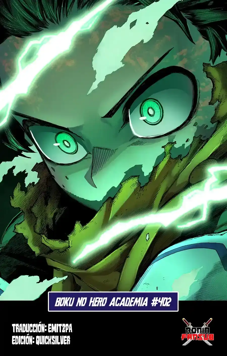 Página 1 — Boku no Hero Academia Capítulo 402