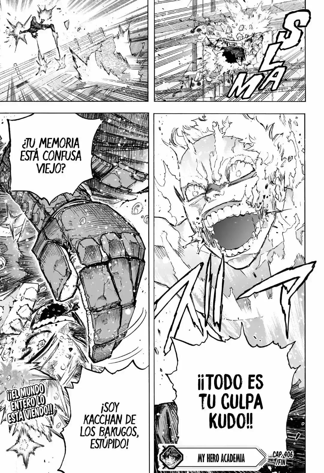 Página 33 — Boku no Hero Academia Capítulo 406