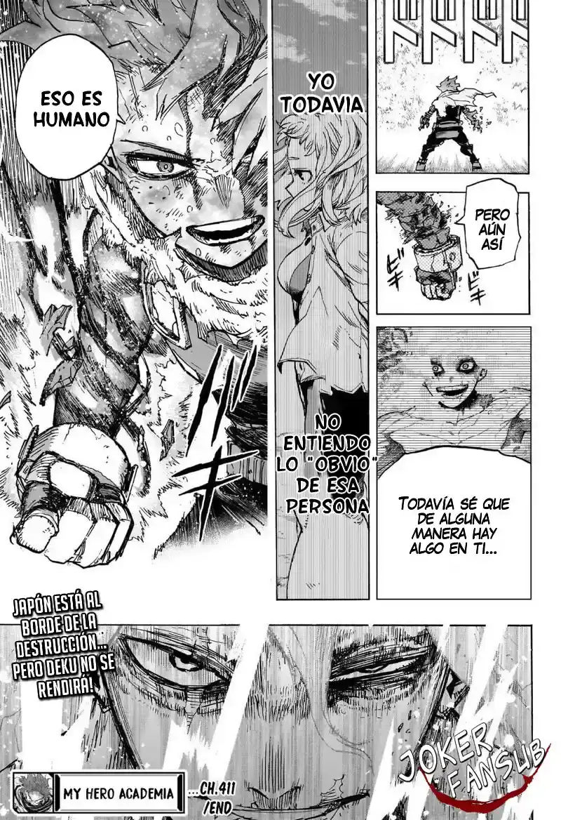 Página 12 — Boku no Hero Academia Capítulo 411