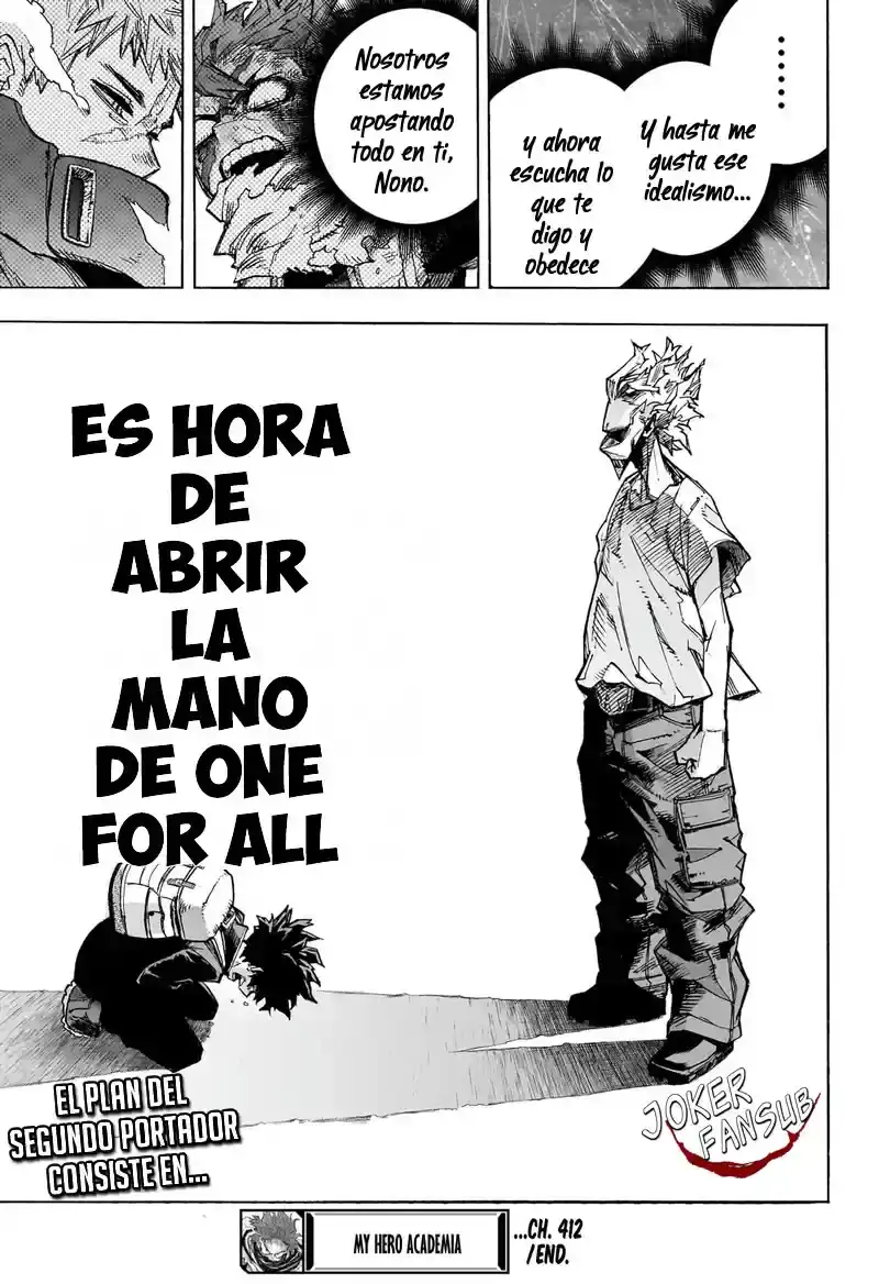 Página 15 — Boku no Hero Academia Capítulo 412