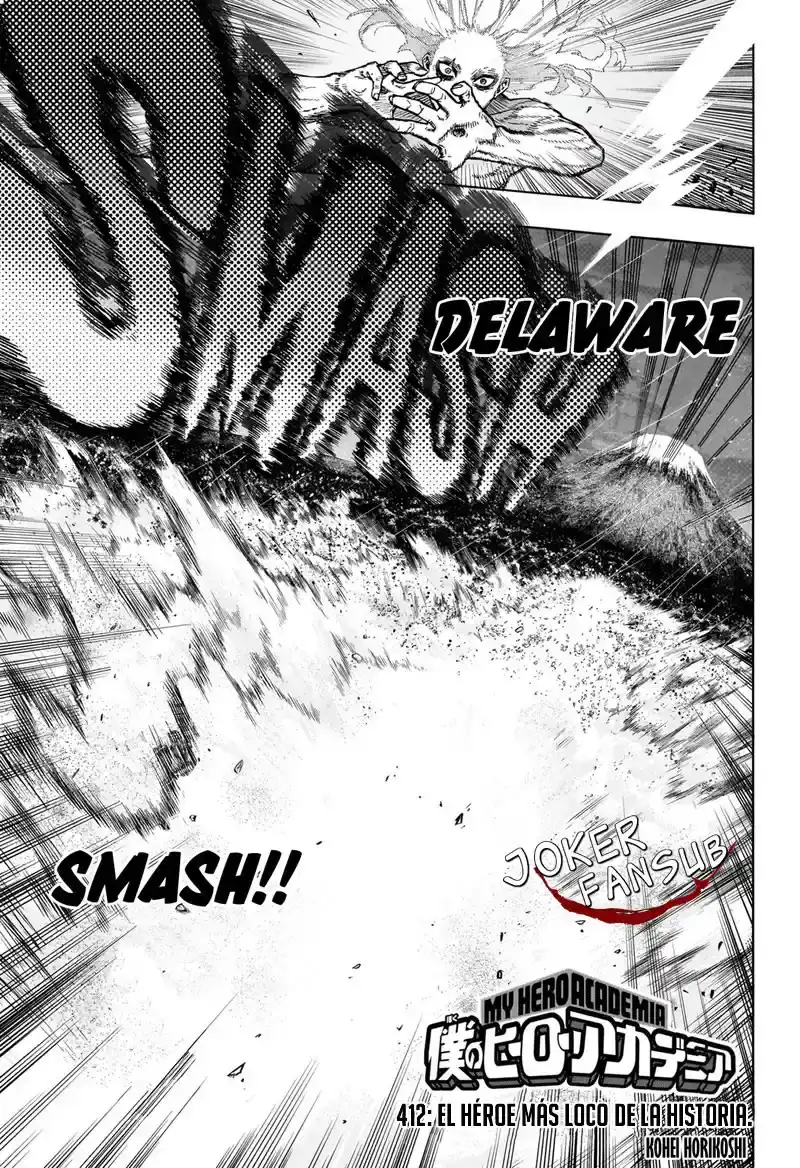 Página 18 — Boku no Hero Academia Capítulo 412