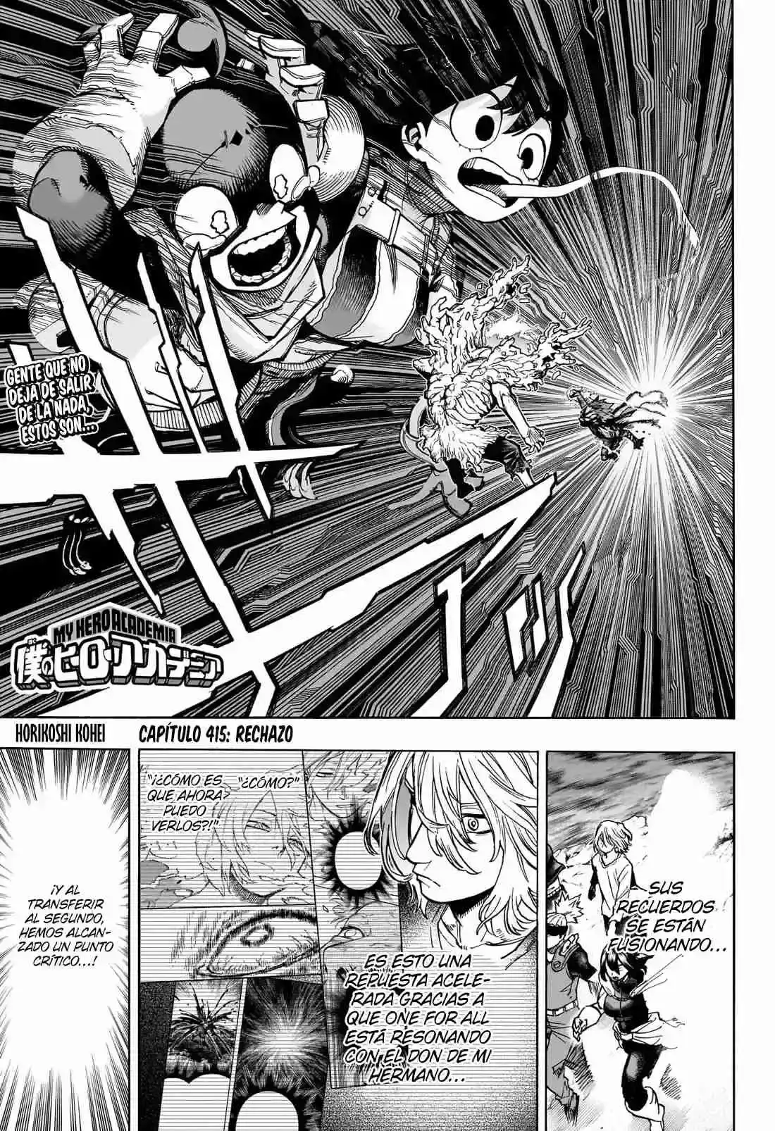 Página 14 — Boku no Hero Academia Capítulo 415