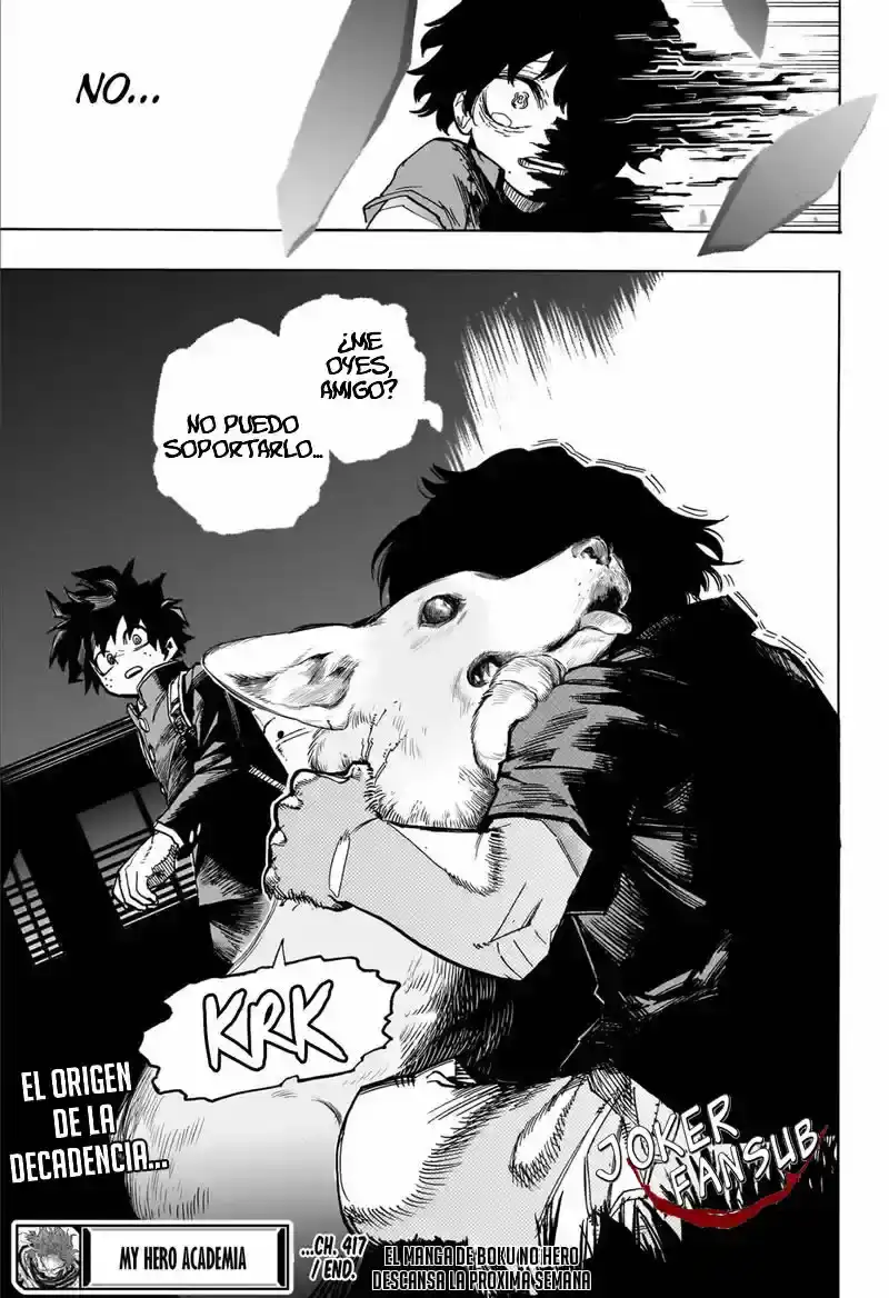Página 15 — Boku no Hero Academia Capítulo 417