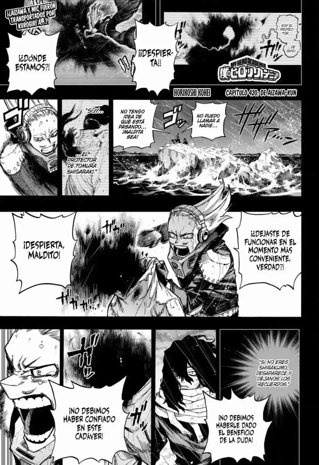 Página 2 — Boku no Hero Academia Capítulo 420