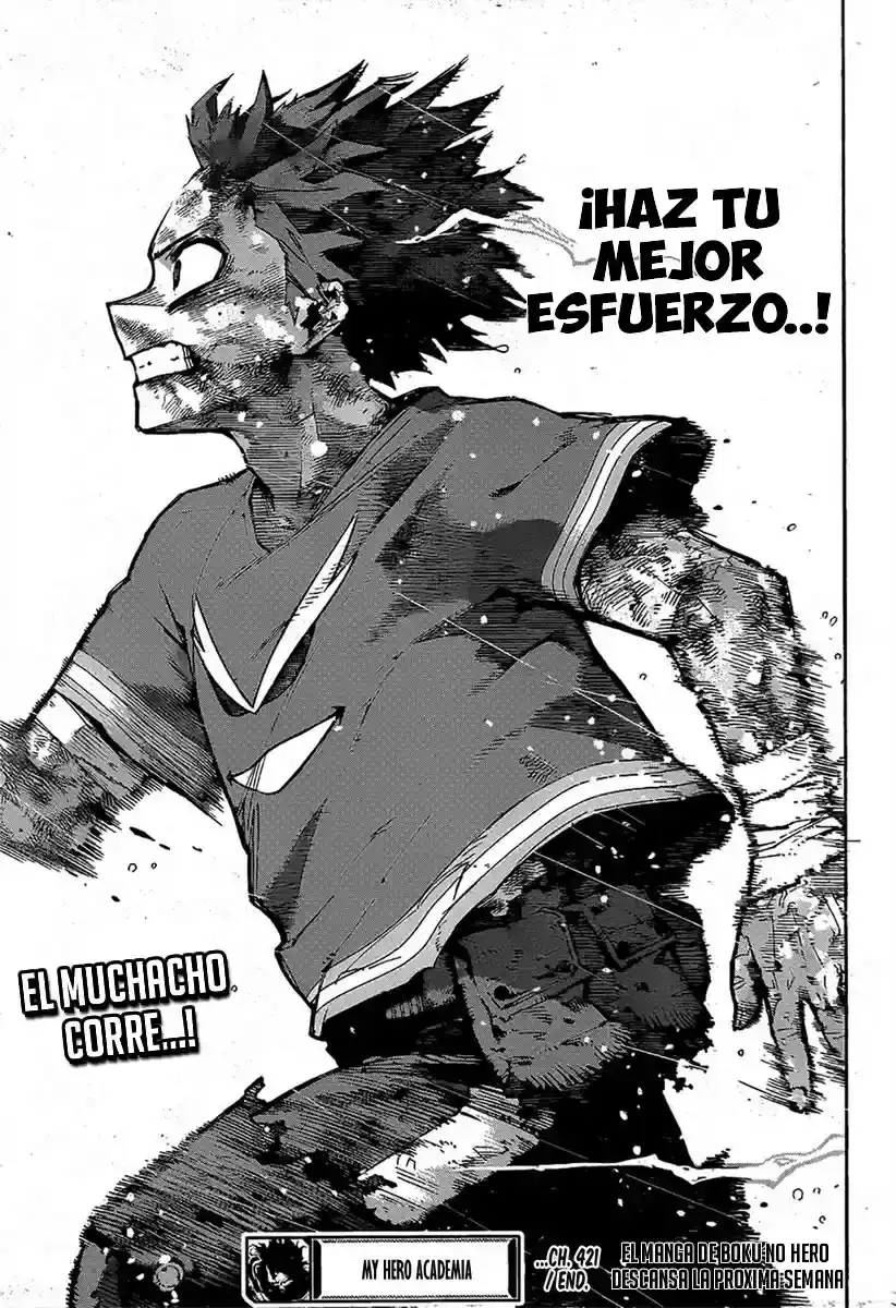 Página 13 — Boku no Hero Academia Capítulo 421