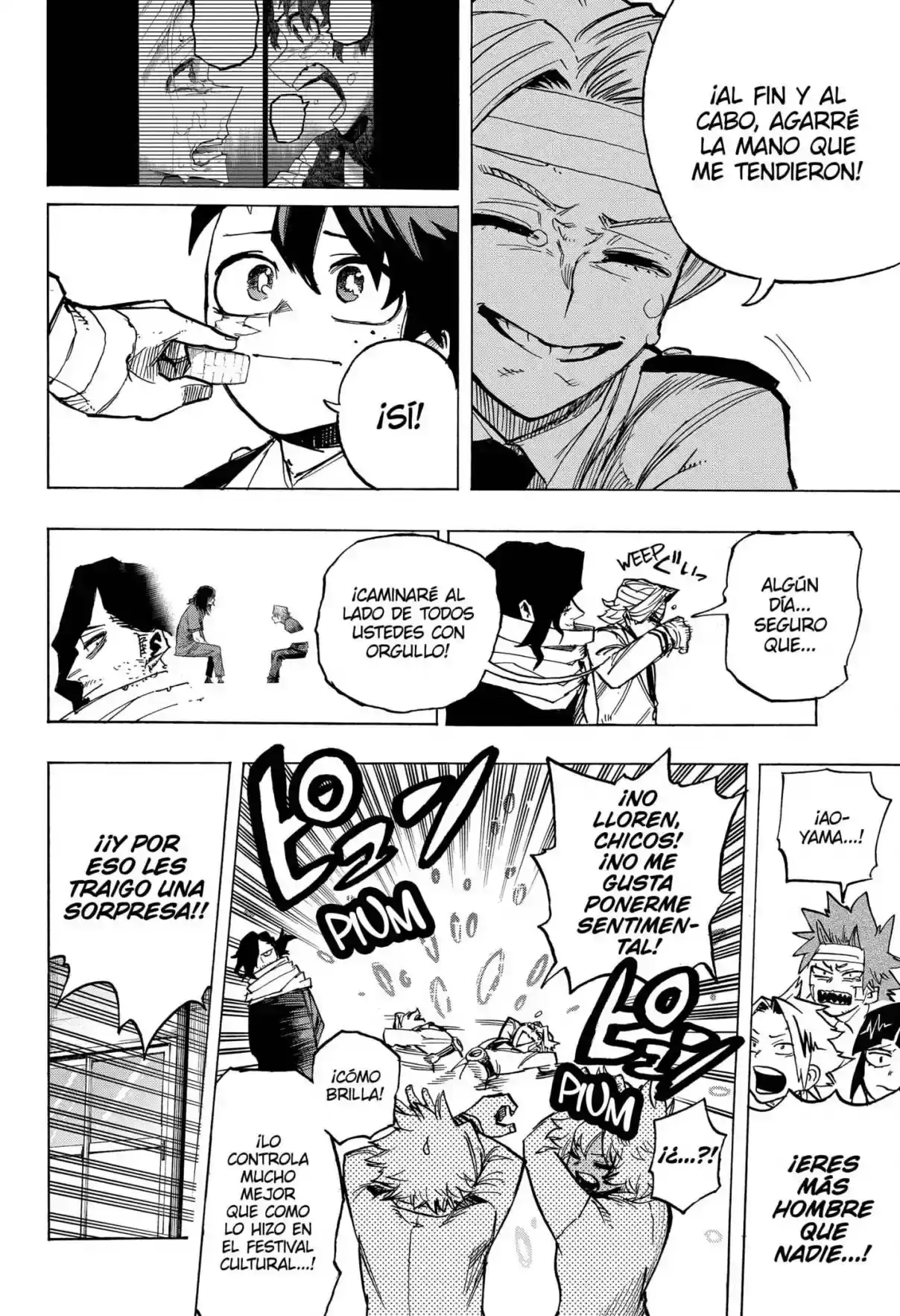 Página 8 — Boku no Hero Academia Capítulo 425