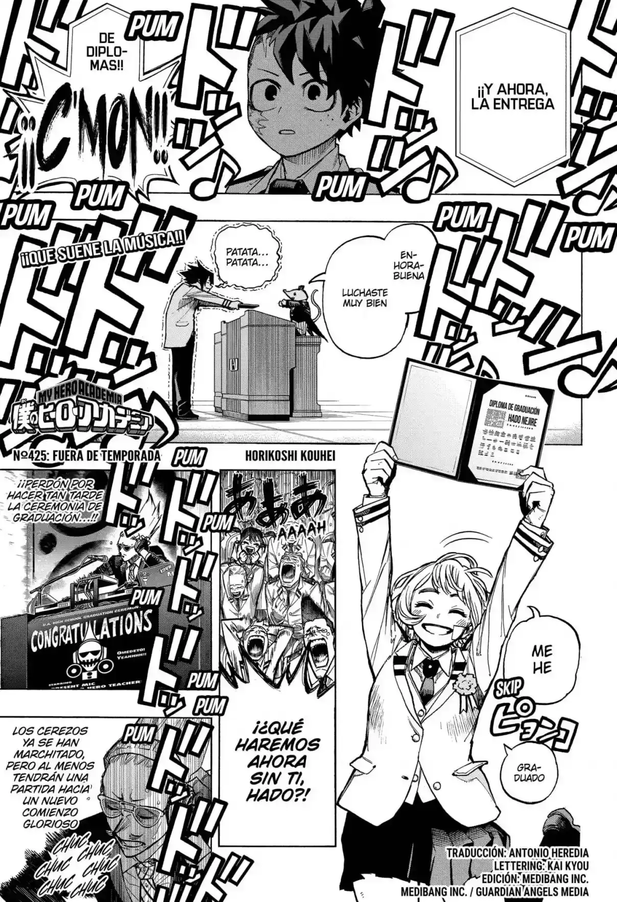 Página 16 — Boku no Hero Academia Capítulo 425