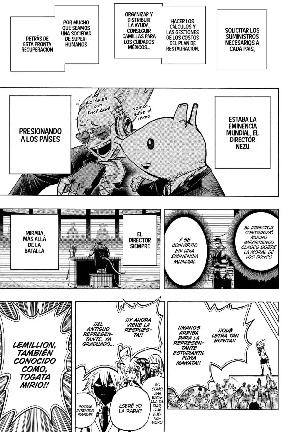 Página 18 — Boku no Hero Academia Capítulo 425