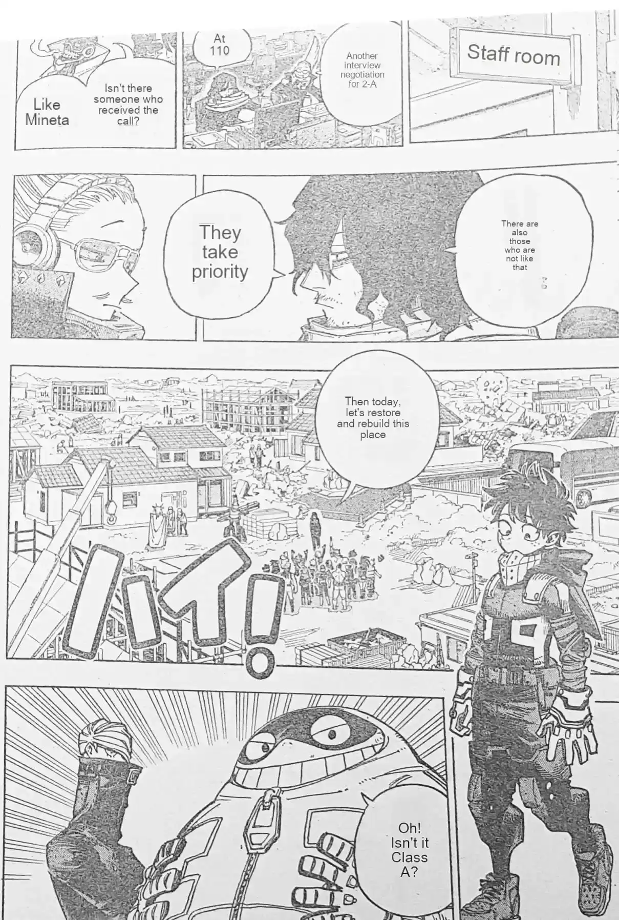 Página 4 — Boku no Hero Academia Capítulo 428