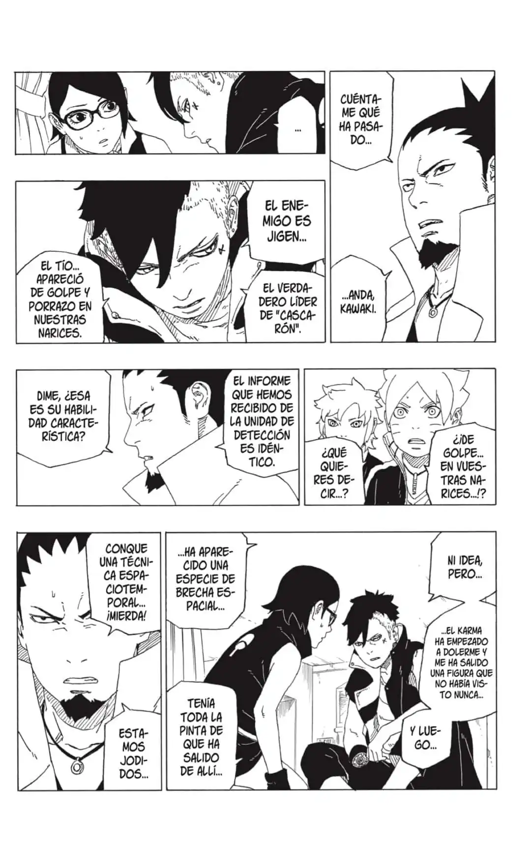 Página 8 — Boruto: Naruto Next Generations Capítulo 39