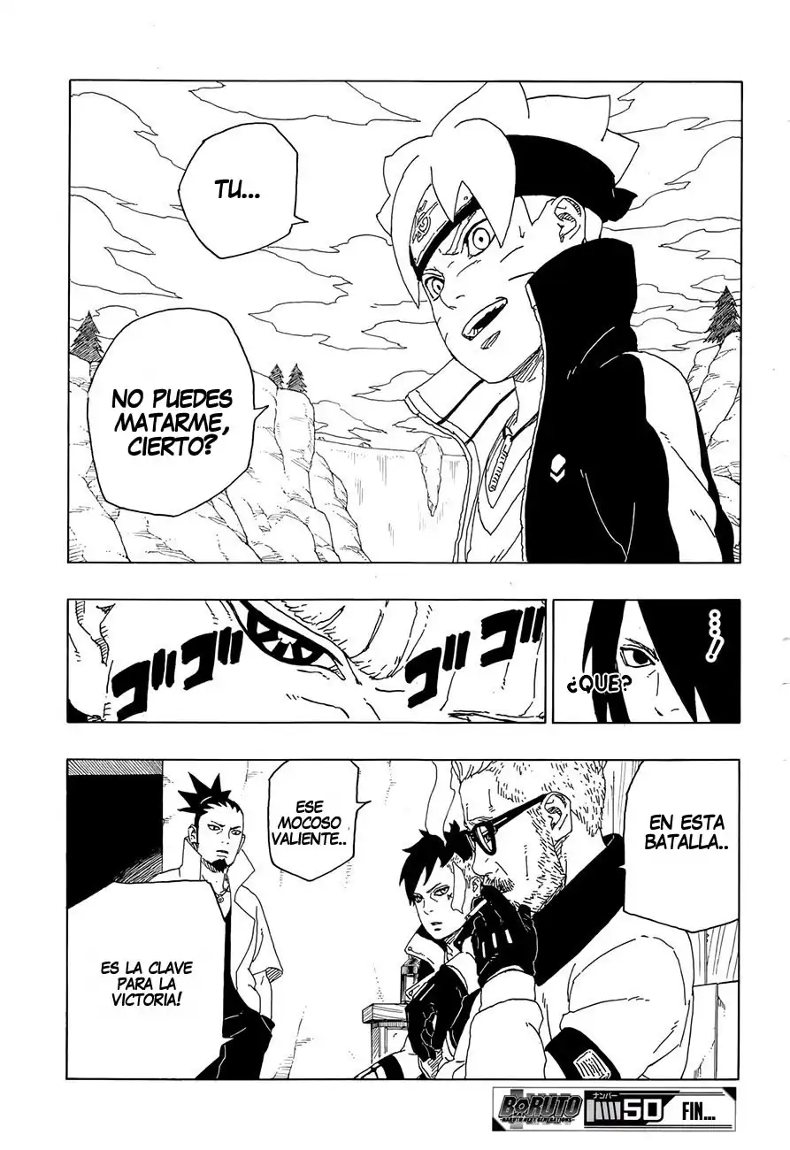 Página 40 — Boruto: Naruto Next Generations Capítulo 50