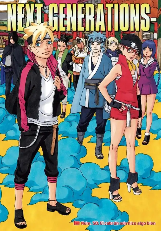 Página 1 — Boruto: Naruto Next Generations Capítulo 58