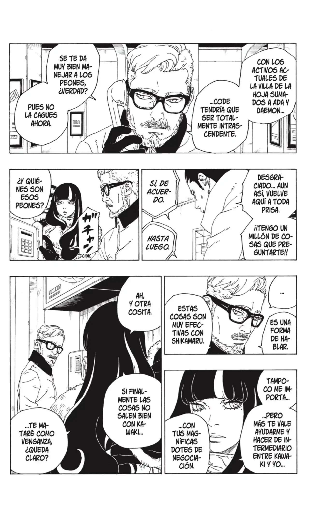 Página 8 — Boruto: Naruto Next Generations Capítulo 72