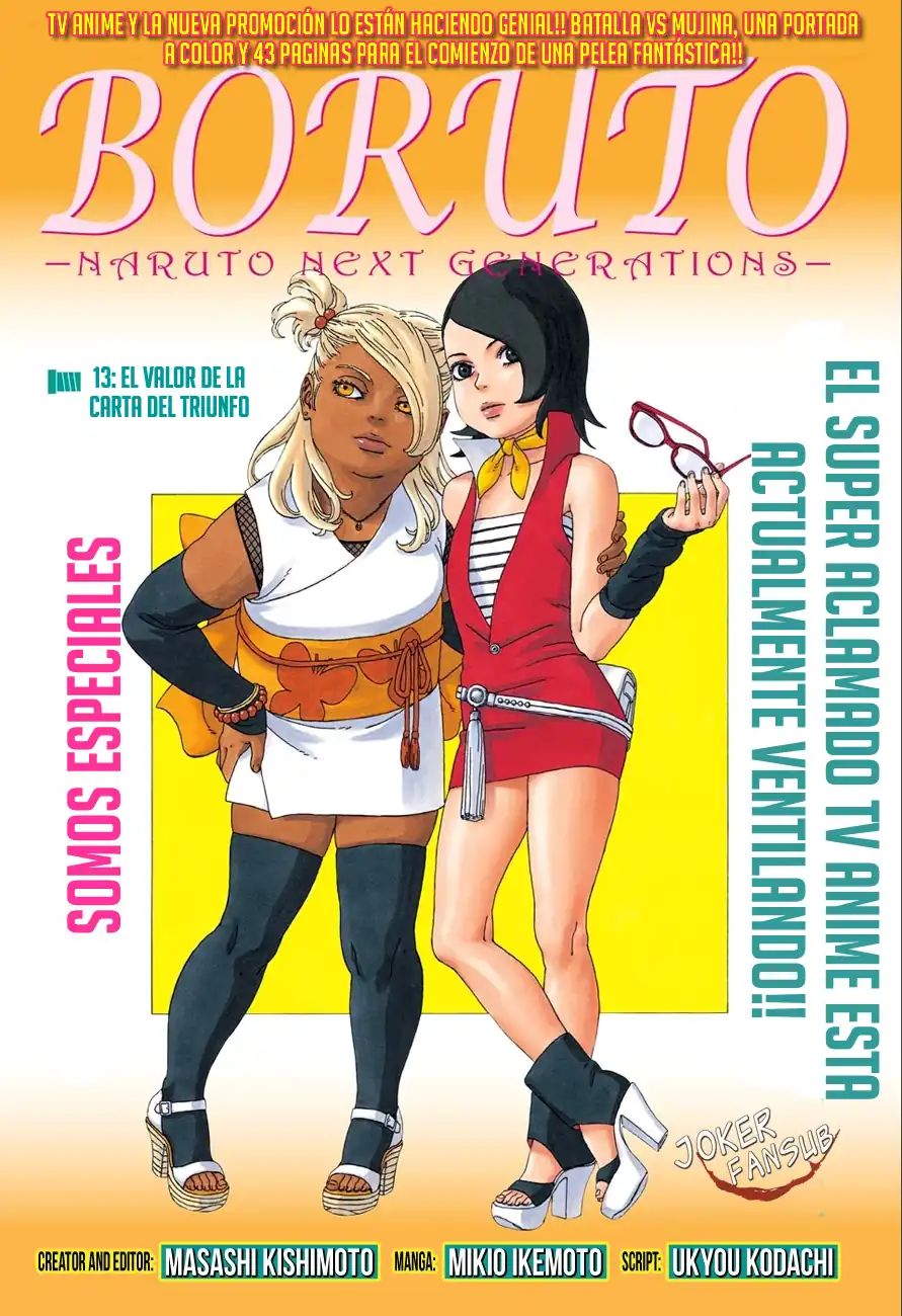 Página 1 — Boruto: Naruto Next Generations Capítulo 13