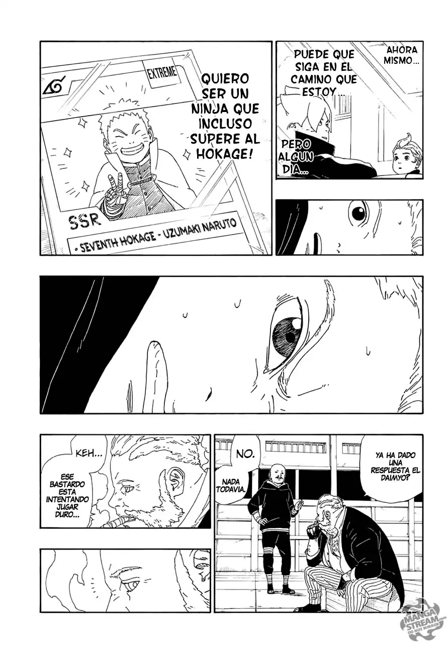 Página 33 — Boruto: Naruto Next Generations Capítulo 13