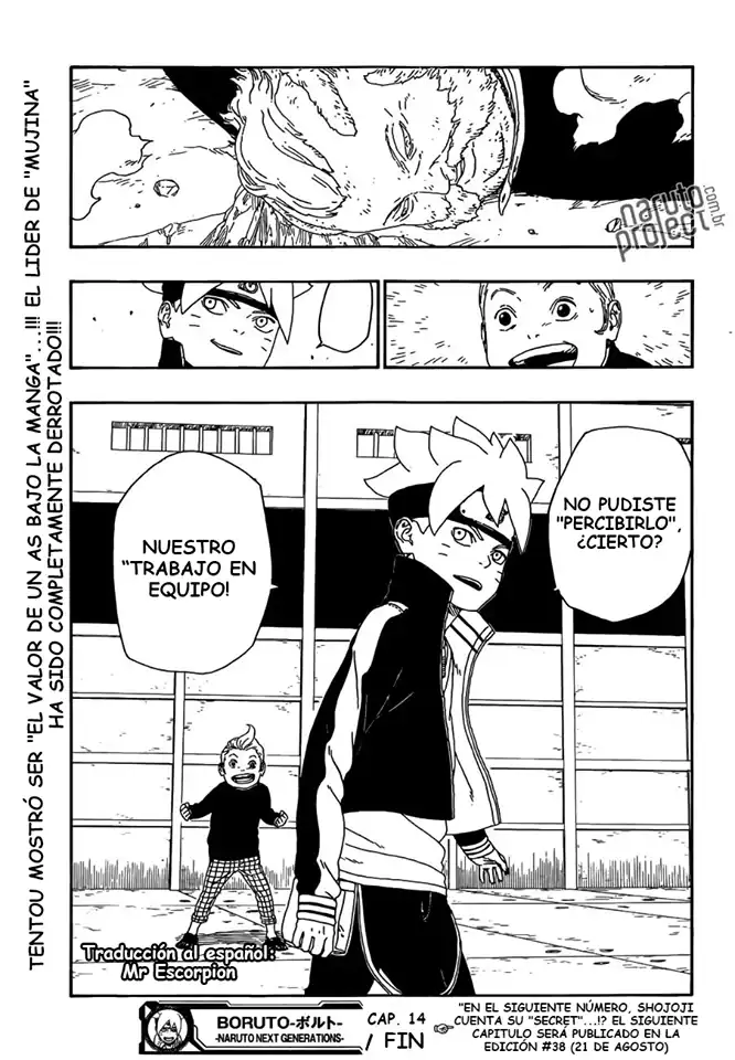 Página 43 — Boruto: Naruto Next Generations Capítulo 14
