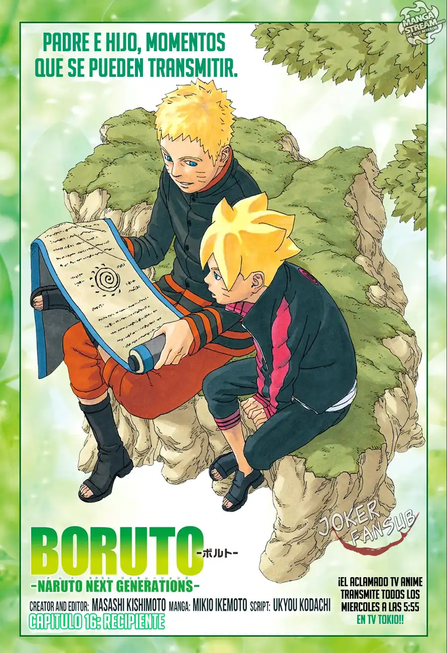 Página 1 — Boruto: Naruto Next Generations Capítulo 16