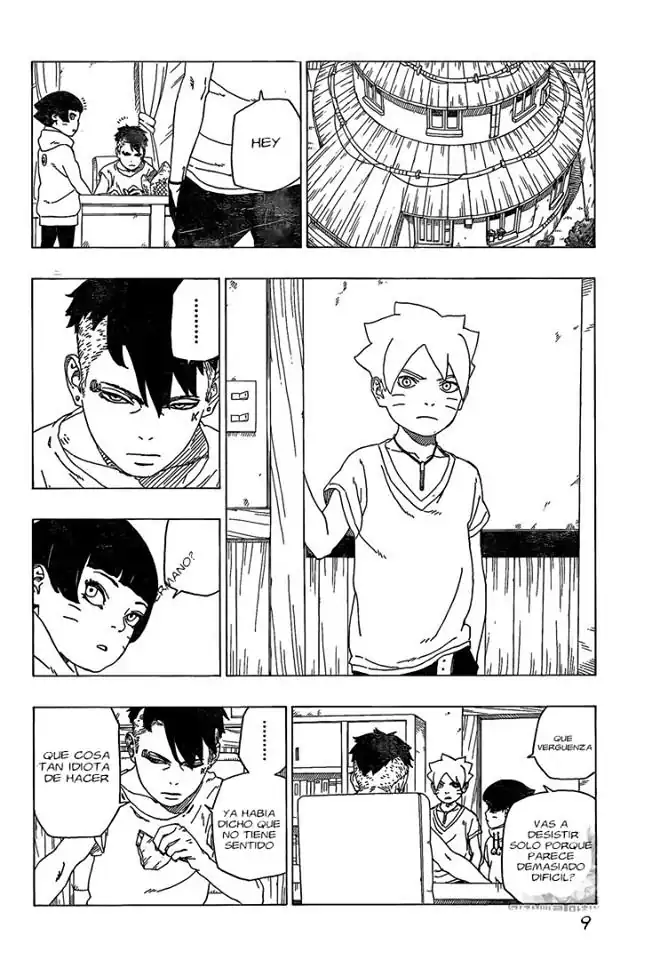 Página 9 — Boruto: Naruto Next Generations Capítulo 30