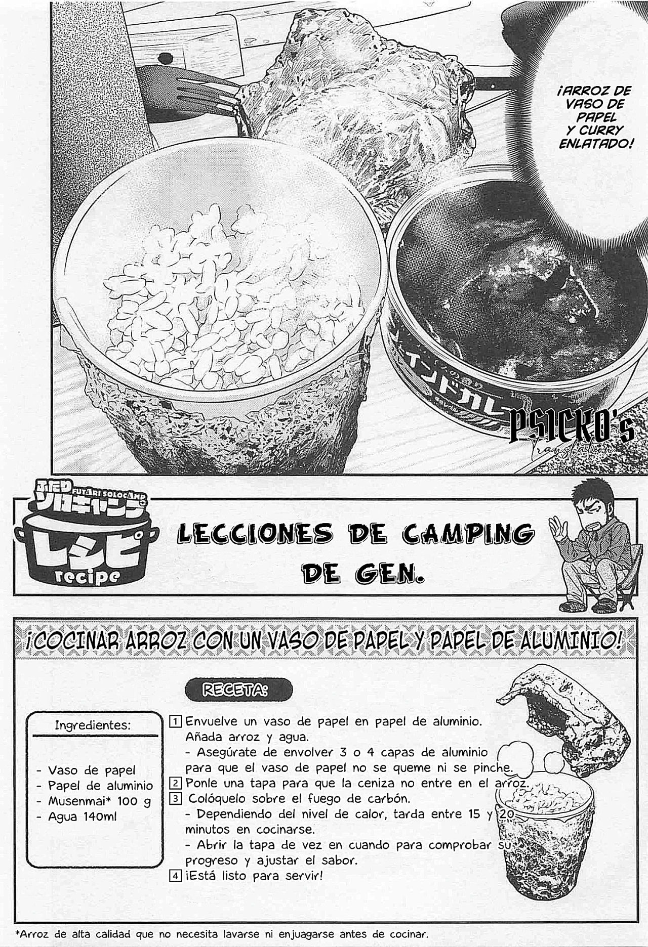 Página 22 — Campamento solo para dos Capítulo 14
