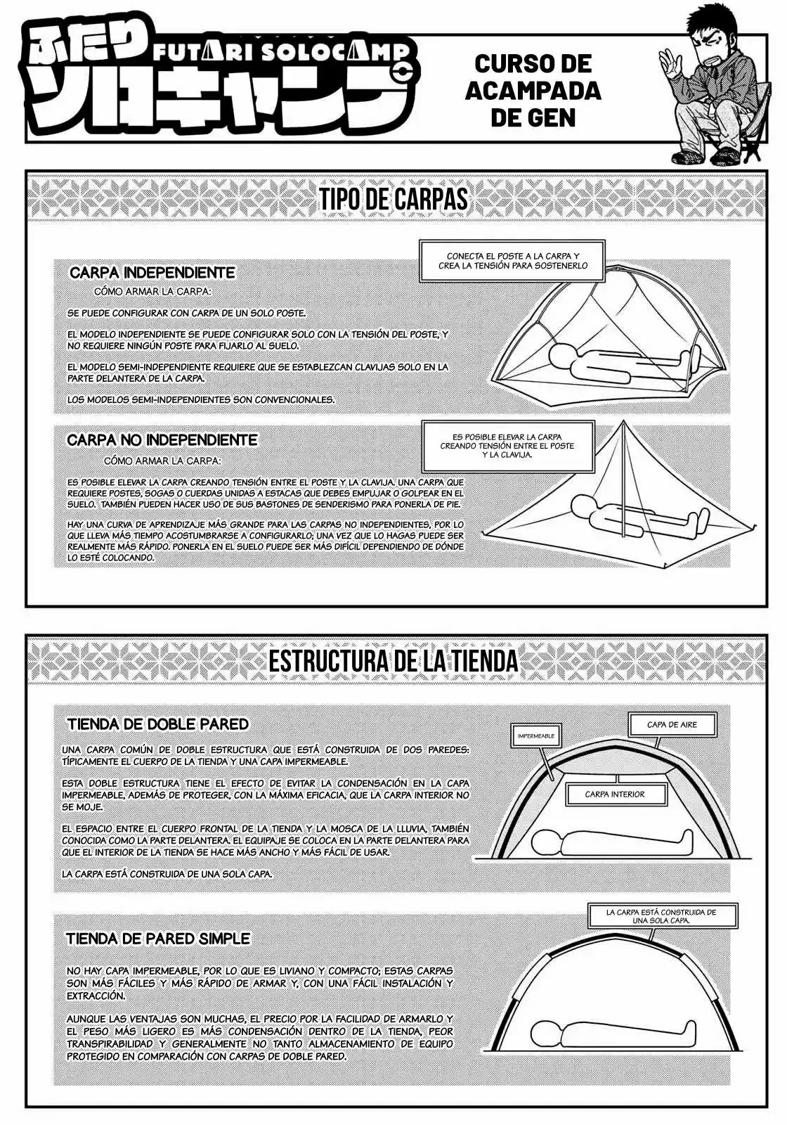 Página 13 — Campamento solo para dos Capítulo 7