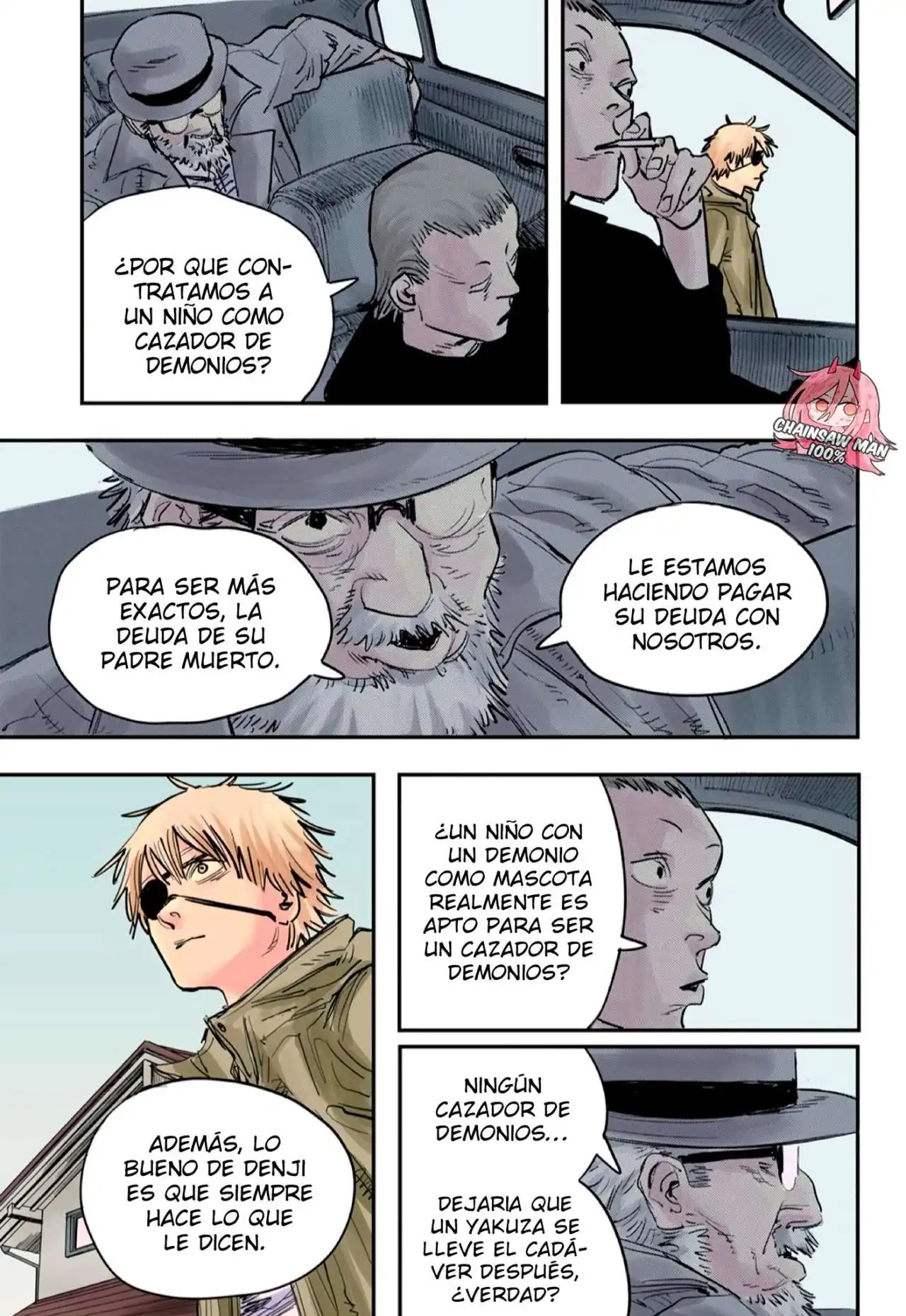 Página 8 — Chainsaw Man Capítulo 1
