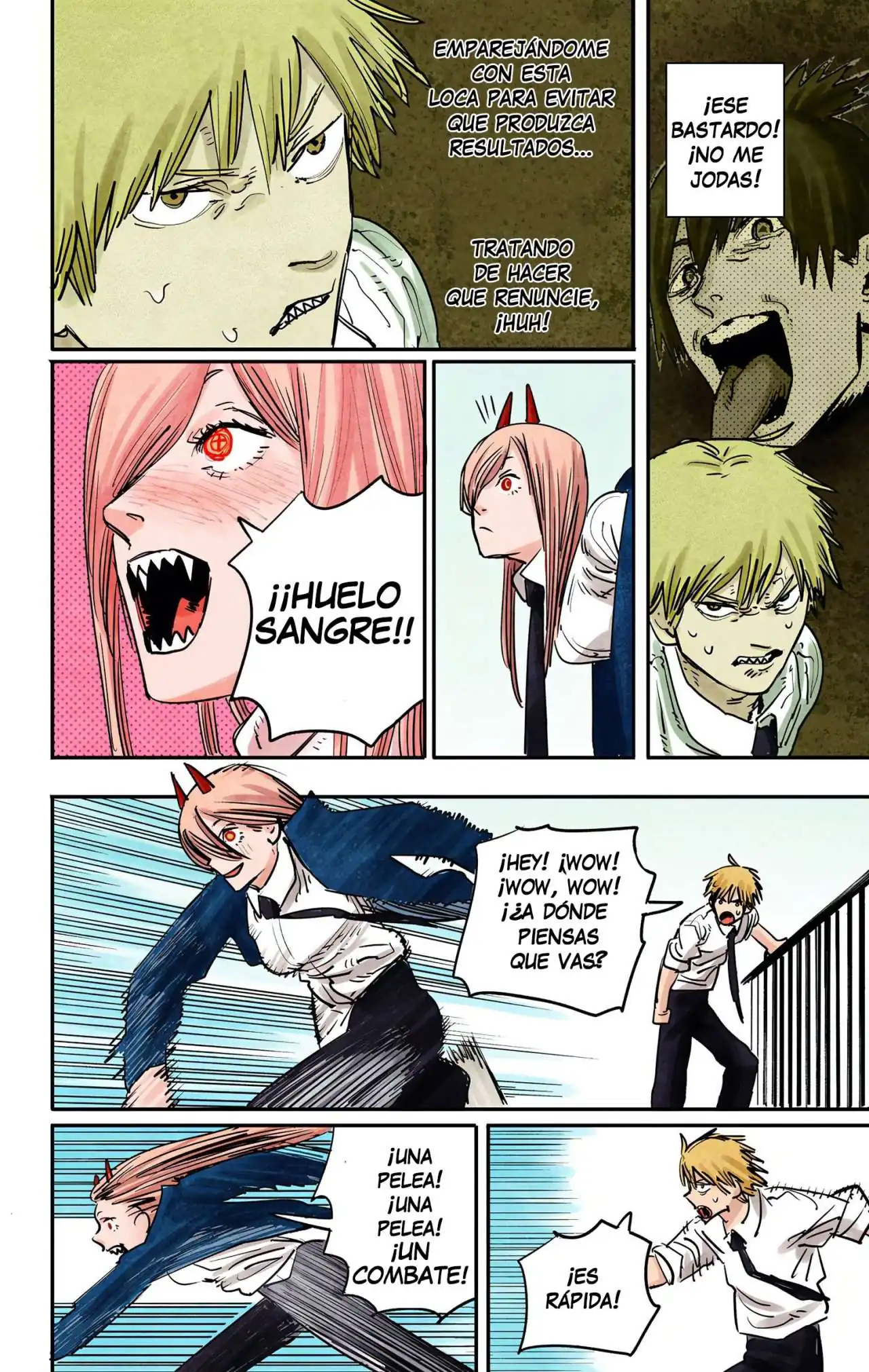 Página 8 — Chainsaw Man Capítulo 5