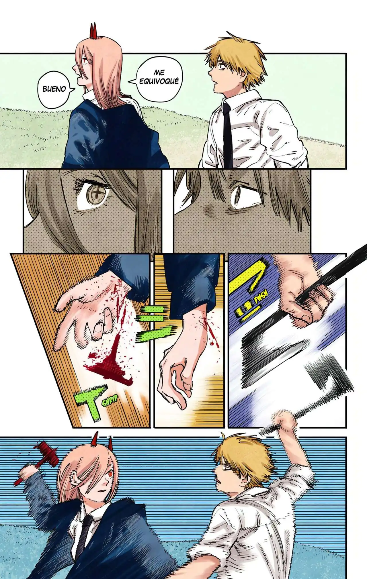 Página 13 — Chainsaw Man Capítulo 6