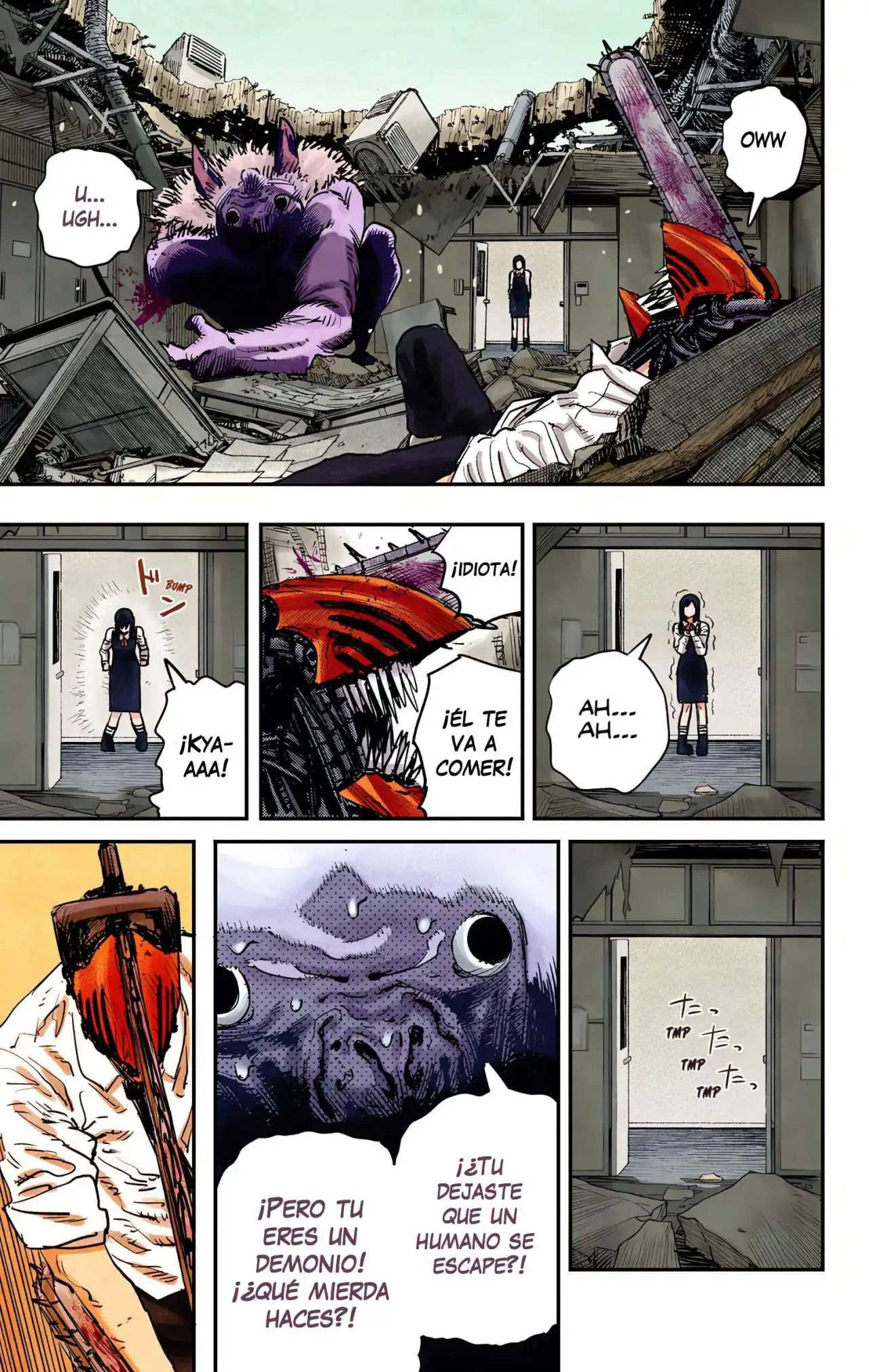 Página 7 — Chainsaw Man Capítulo 8
