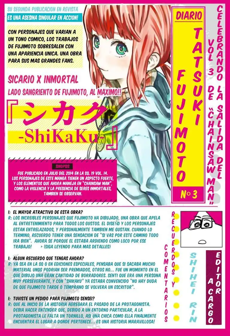 Página 8 — Chainsaw Man Capítulo 33.5
